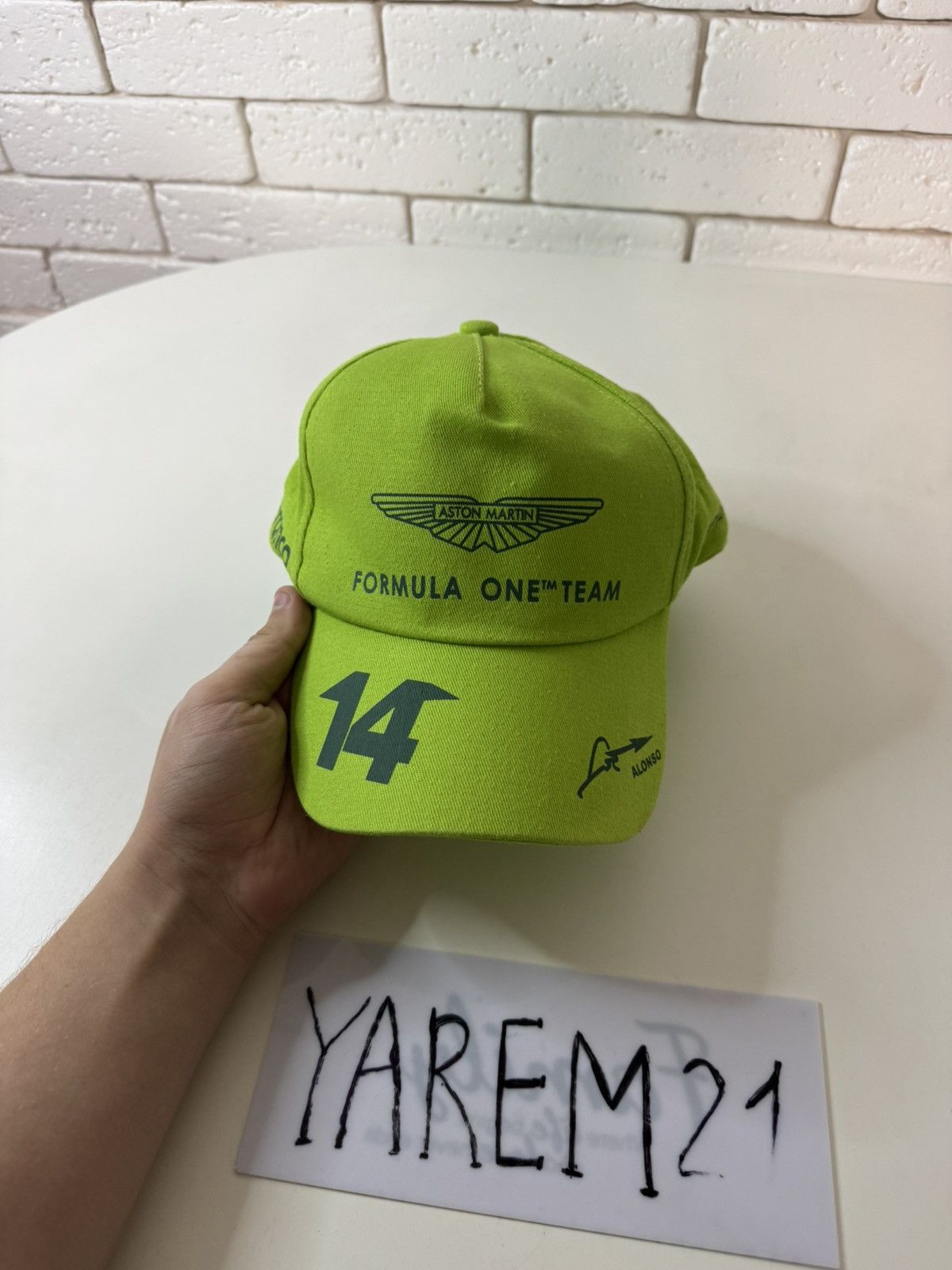 Formula 1 Aston Martin formula one cap hat Size ONE SIZE - 2 Thumbnail