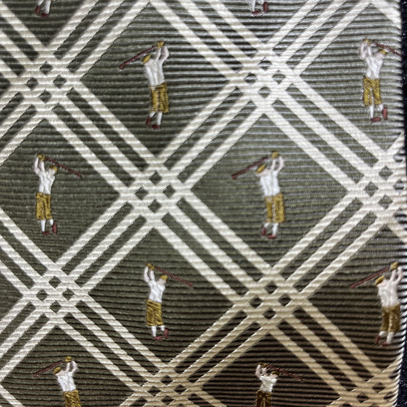 Tommy Bahama Tommy Bahama Silk Tie Lot 3 Golf Print Pineapple Periwinkle Size ONE SIZE - 15 Thumbnail