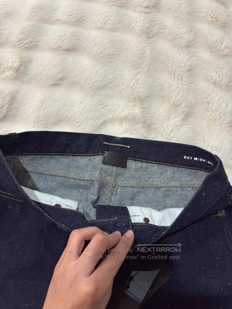 Saint Laurent Paris Saint Laurent Paris Starry Jeans Size US 31 - 3 Thumbnail