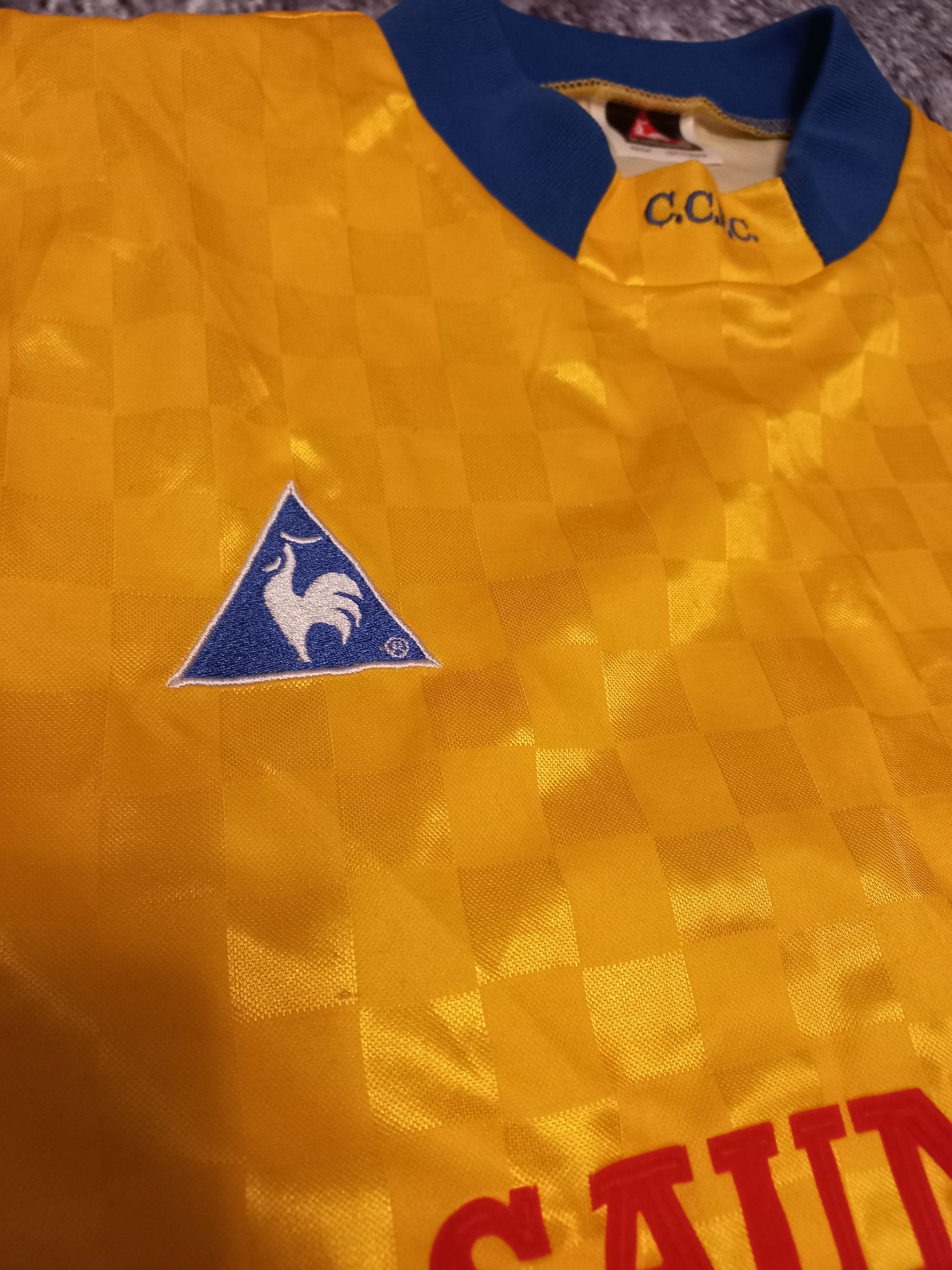 Le Coq Sportif × Vintage CHESTER CITY 1996-1997 LE COQ SPORTIF HOME Shirt Size US L / EU 52-54 / 3 - 8 Thumbnail