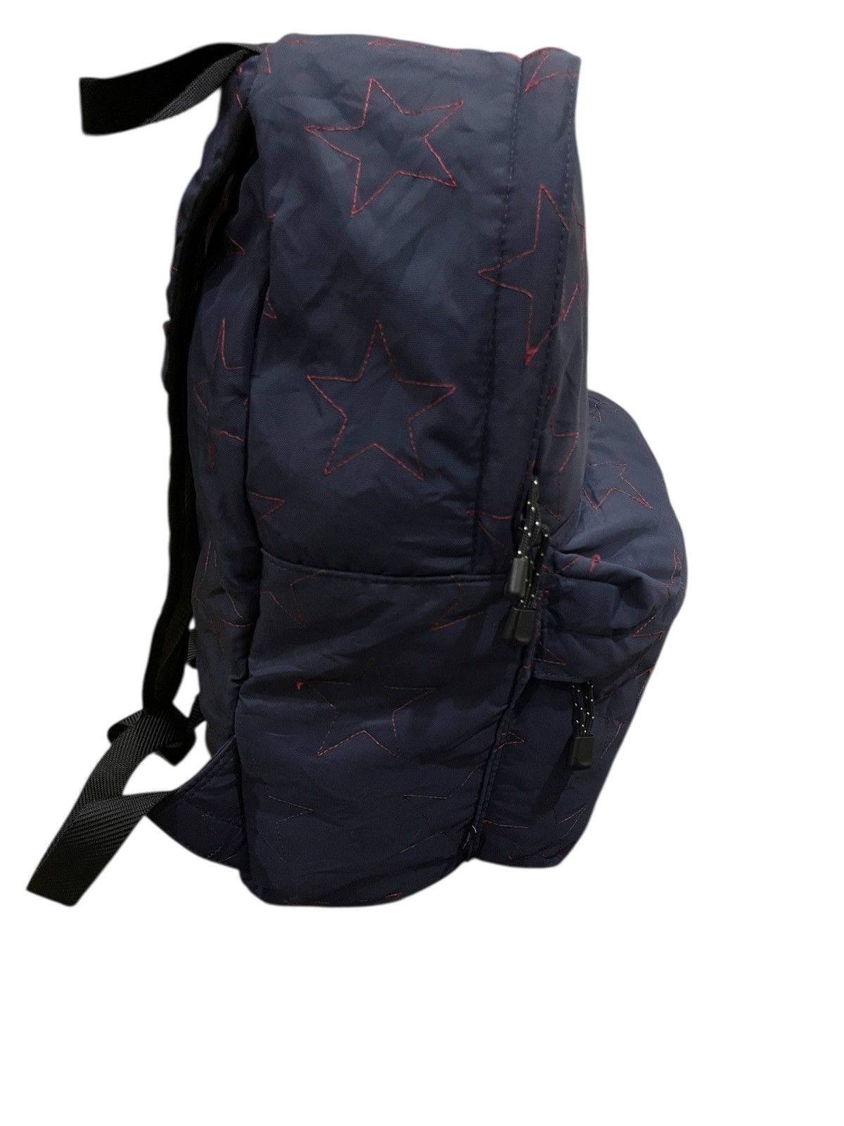 Japanese Brand VINTAGE SAZABY NYLON BACKPACK BLUE STAR RED DESIGN Size ONE SIZE - 5 Thumbnail