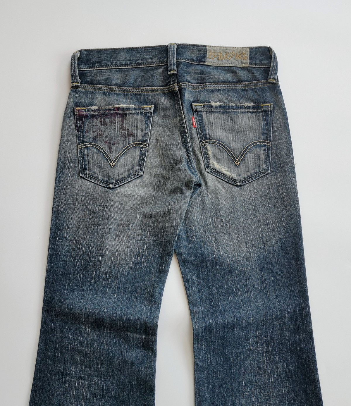 Levi's Vintage Levis Bootcut Distressed Jeans Size 28" / US 6 / IT 42 - 5 Thumbnail