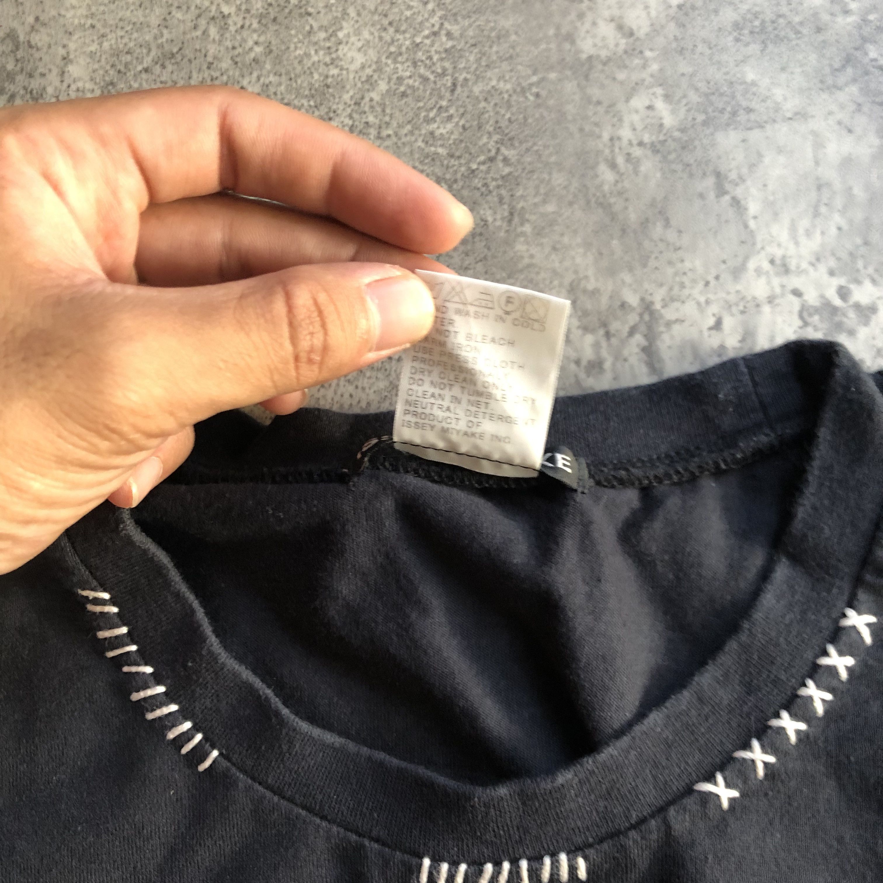 Issey Miyake Issey miyake t-shirt black Size US S / EU 44-46 / 1 - 8 Thumbnail