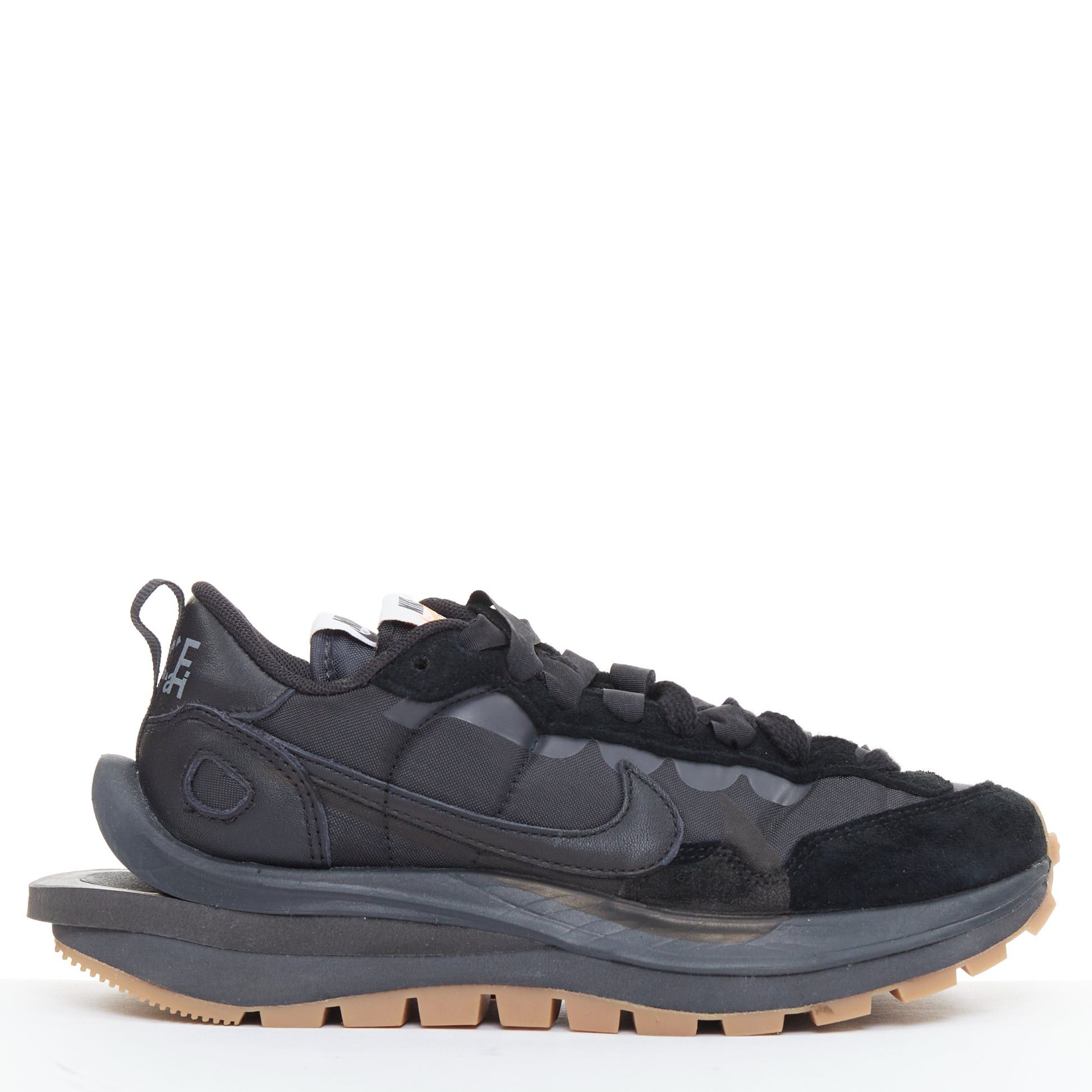 Nike NIKE SACAI VaporWaffle black gum beige deconstructed sneakers US3.5 EU35.5 Size US 5.5 / IT 35.5 - 1 Thumbnail