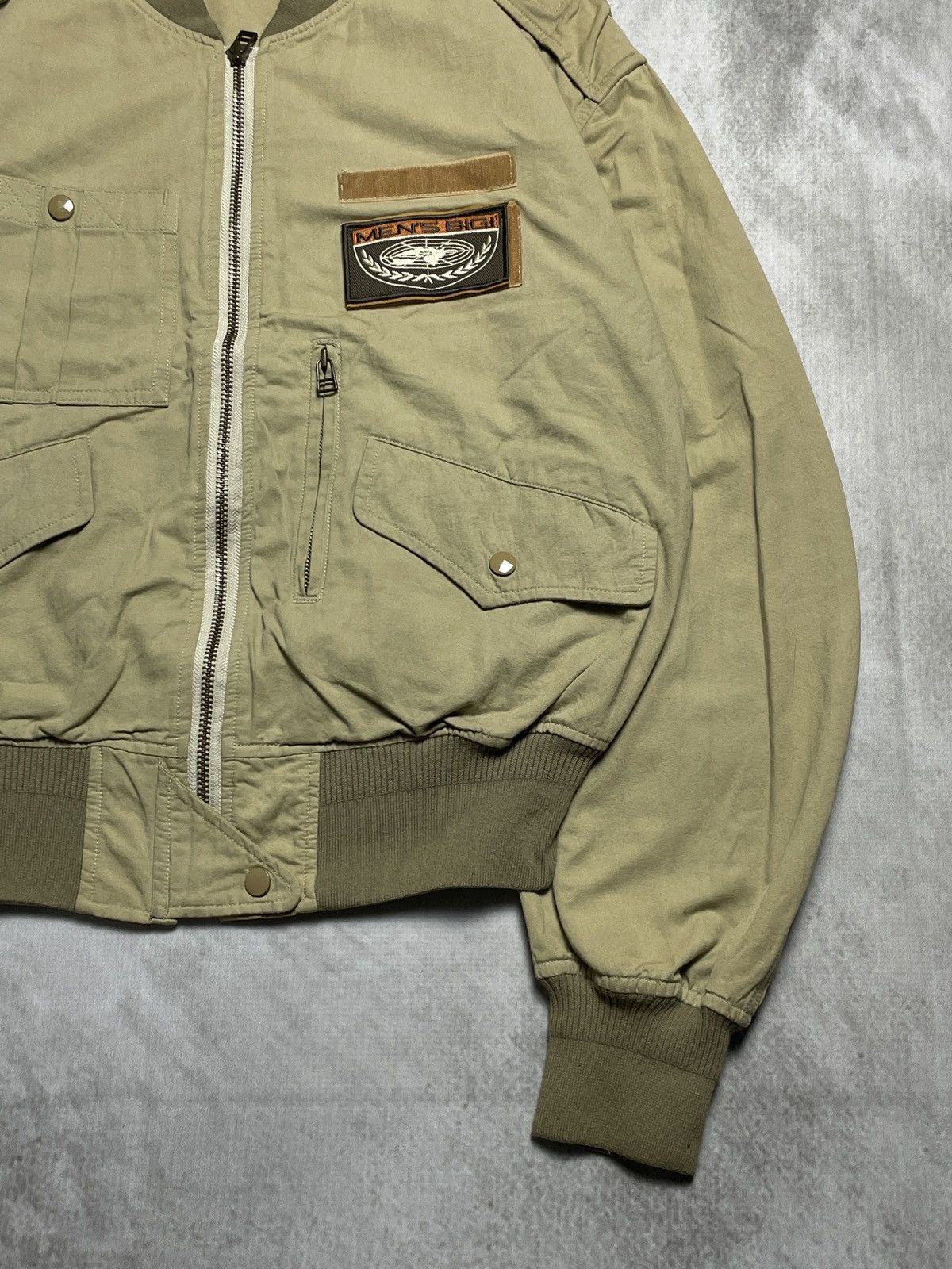 14th Addiction 2000’s Mens Bigi - Flight Bomber Military Jacket Size US L / EU 52-54 / 3 - 2 Thumbnail