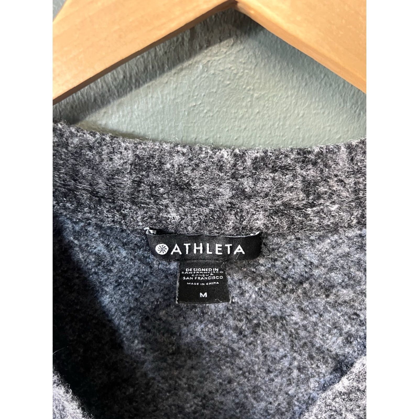 Athleta Athleta Womens Cardigan Button Front Westlake Textured Gray Size M Size M / US 6-8 / IT 42-44 - 3 Thumbnail