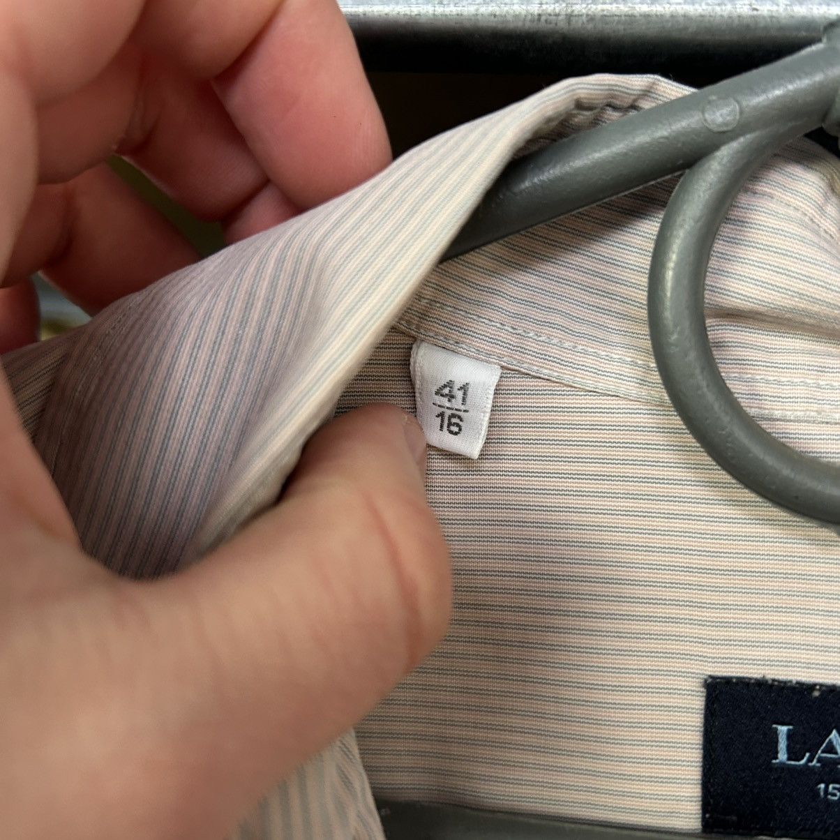 Lanvin Luxury Lanvin Basic Designer button classic shirt Size US L / EU 52-54 / 3 - 6 Thumbnail