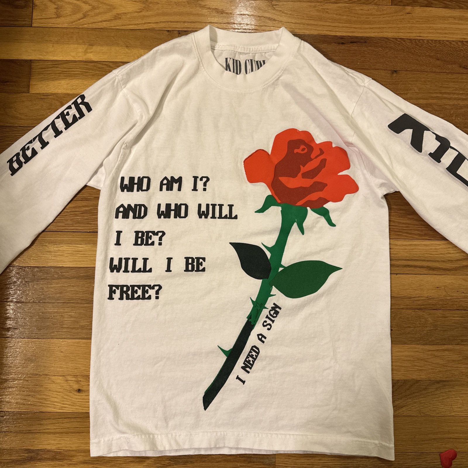 Cactus Plant Flea Market × Kid Cudi CPFM Kid Cudi Rose Golden 2019 Tour Tee Sz S Size US S / EU 44-46 / 1 - 2 Thumbnail