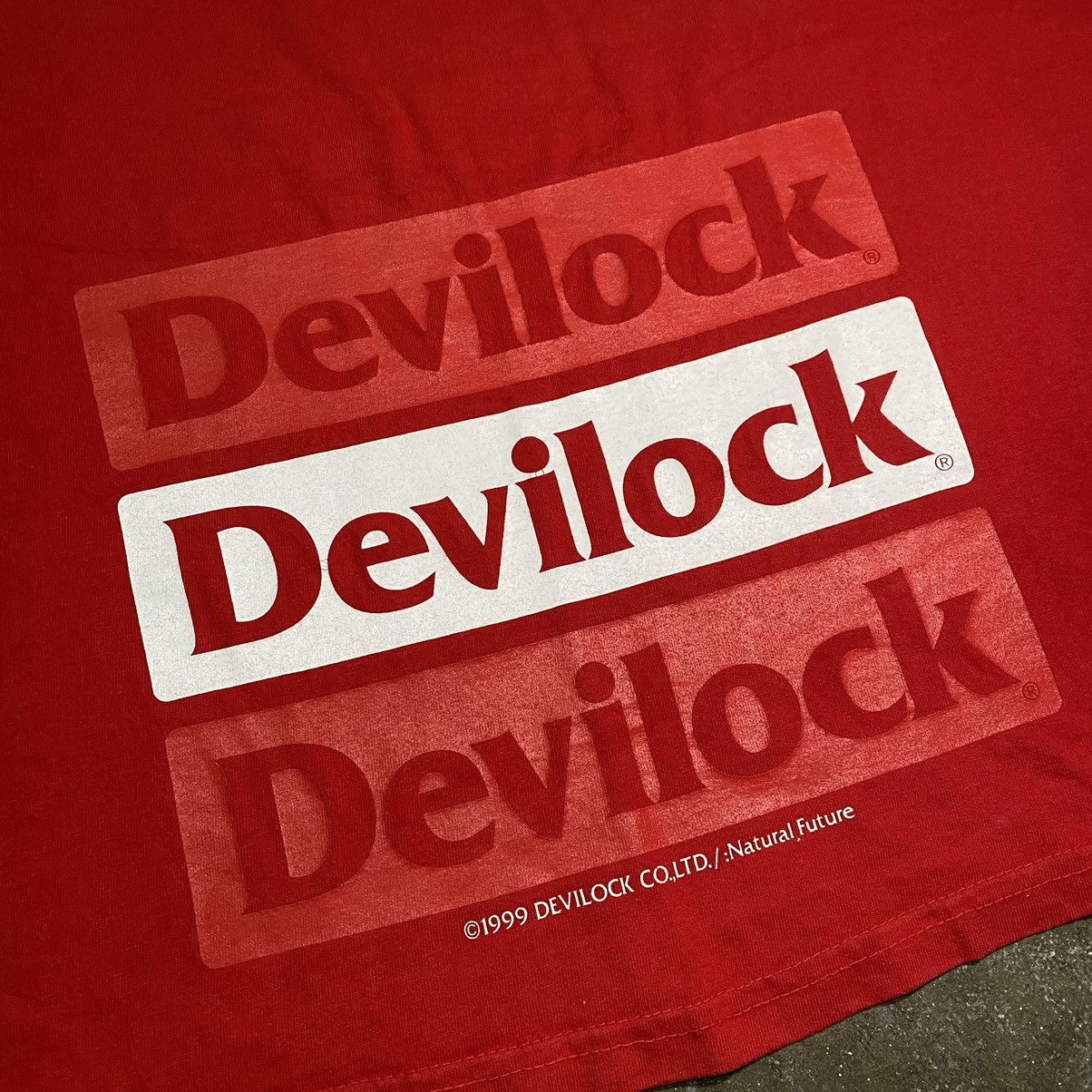 Devilock × Japanese Brand × Vintage VINTAGE 1999 DEVILOCK BOX LOGO T SHIRT Size US L / EU 52-54 / 3 - 11 Thumbnail