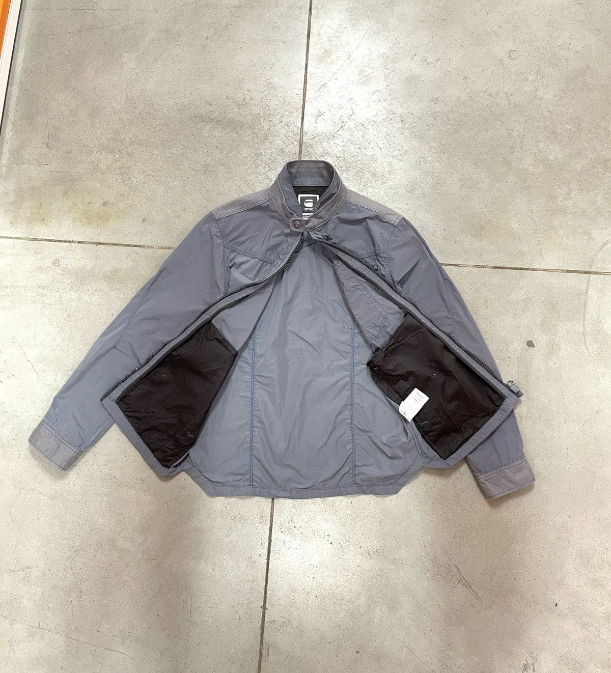 G-Star Vintage G Star Raw Arc Zip Overshirt Jacket Size US L / EU 52-54 / 3 - 2 Thumbnail