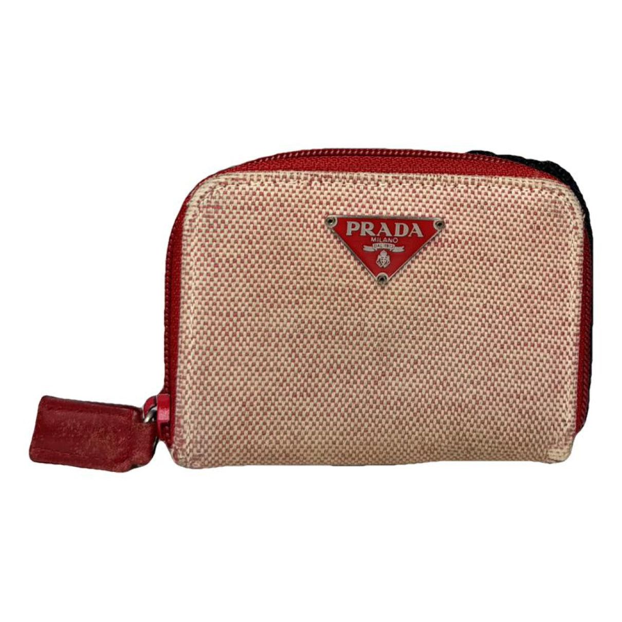 Prada Tessuto Red Leather Purse Size ONE SIZE - 1 Thumbnail