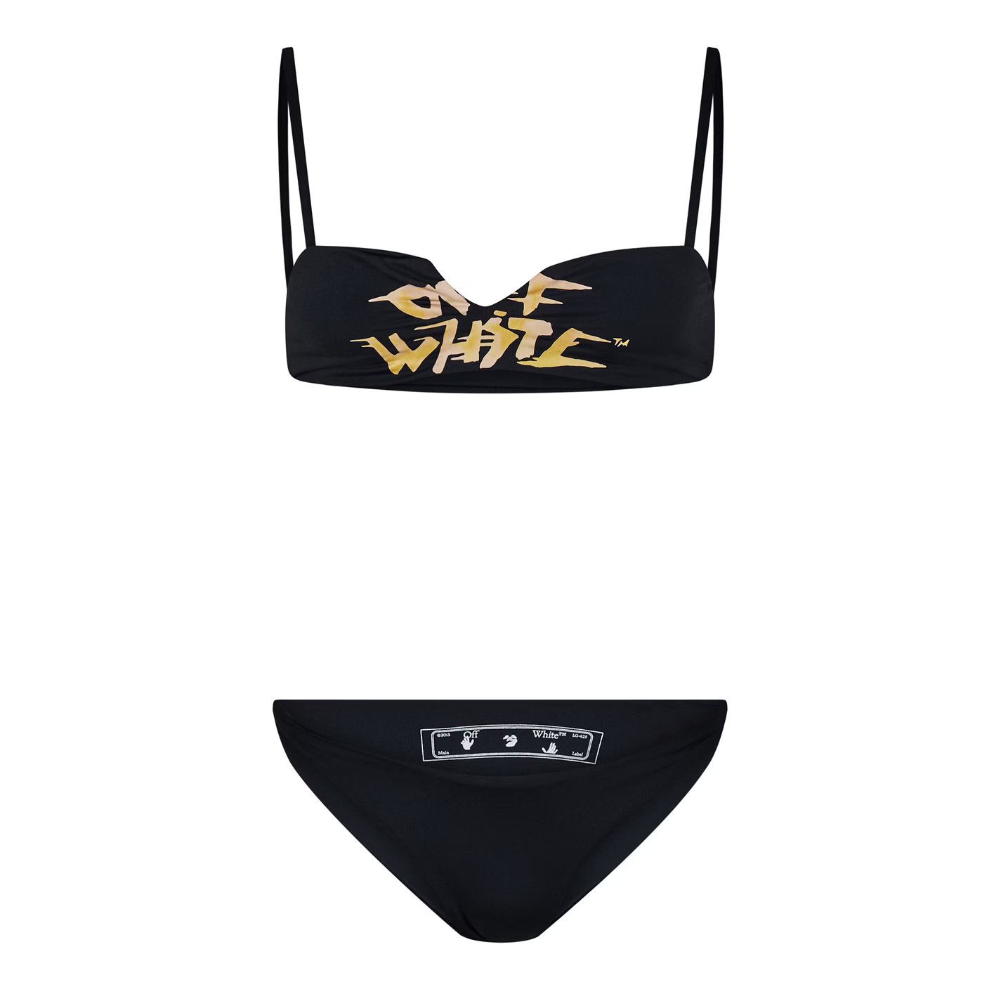 Off-White o1g2r1mq0125 Size: XL / Beachwear Bikini Set in Black Size ONE SIZE - 1 Thumbnail
