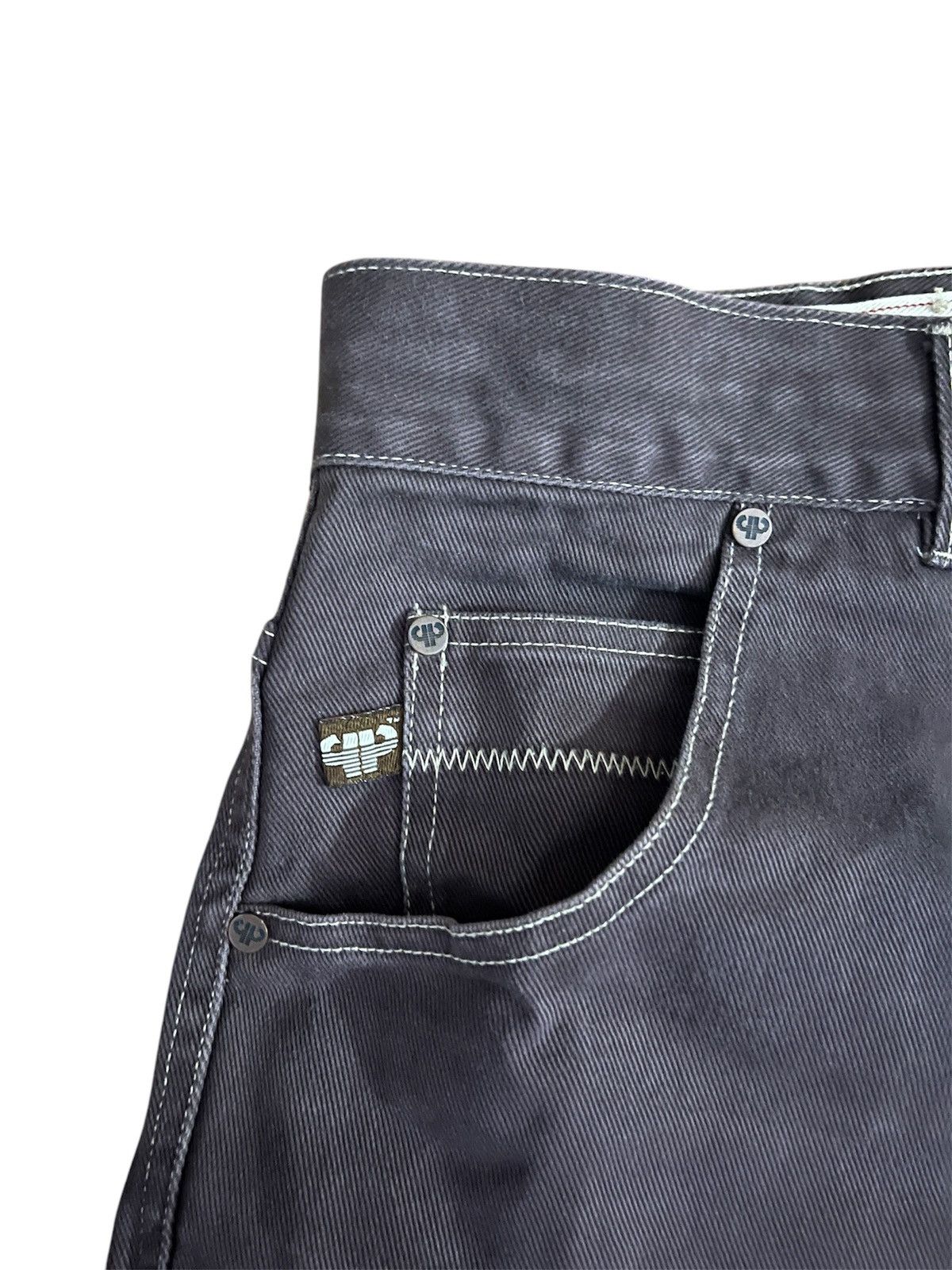 Pelle Pelle × Vintage PellePelle Baggy Selvedge Denim Jeans Size US 36 / EU 52 - 4 Thumbnail