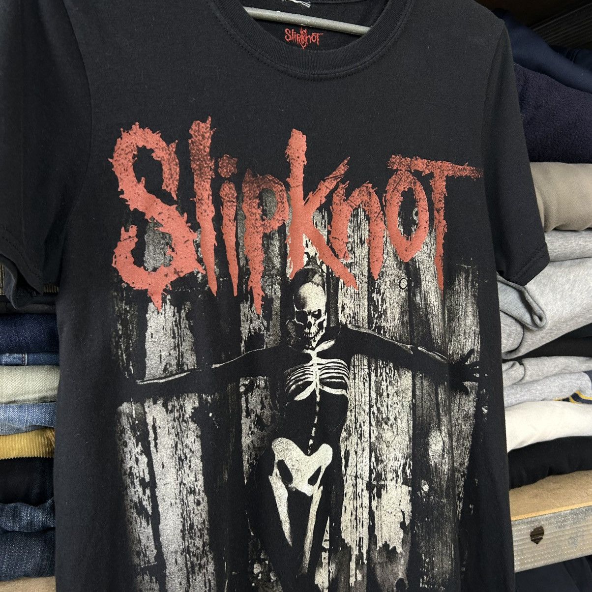 Band Tees Vintage Slipknot The Grey Chapter rock band Tee size S Size US S / EU 44-46 / 1 - 2 Thumbnail