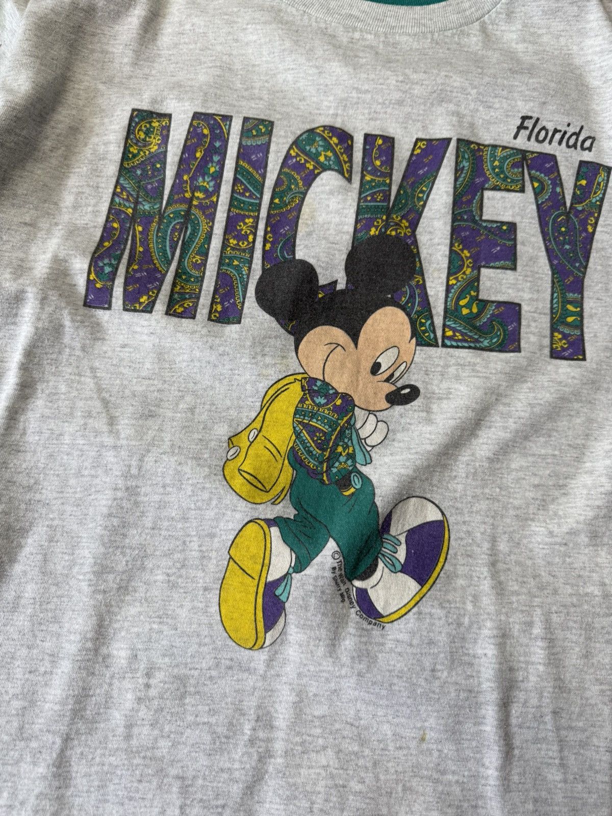 Mickey Mouse Vintage Mickey Mouse Florida T-Shirt 90s Rare Size US XL / EU 56 / 4 - 7 Thumbnail
