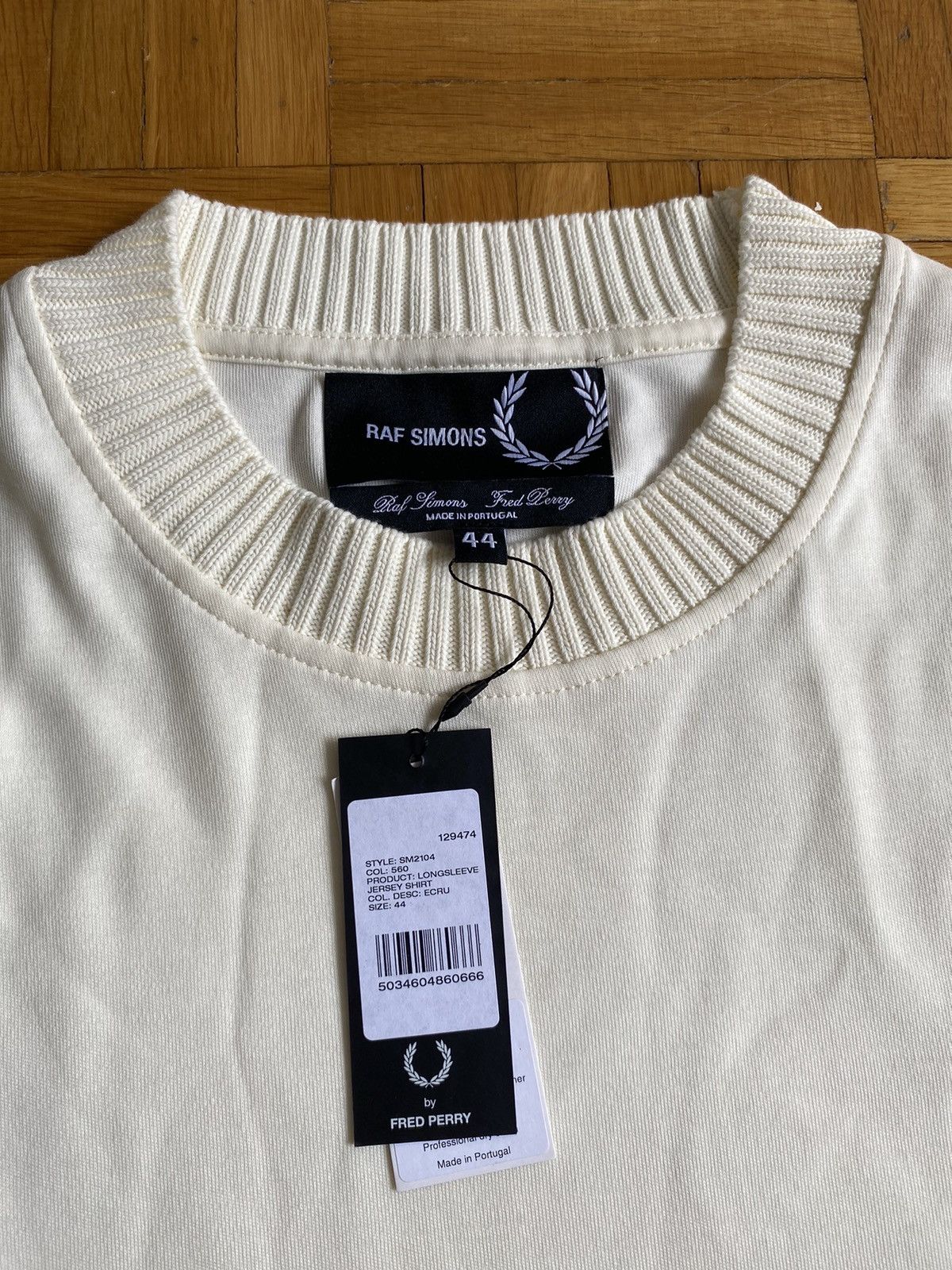 Fred Perry × Raf Simons Raf Simons x Fred Perry Collaboration Jersey Sweatshirt Size US L / EU 52-54 / 3 - 10 Thumbnail
