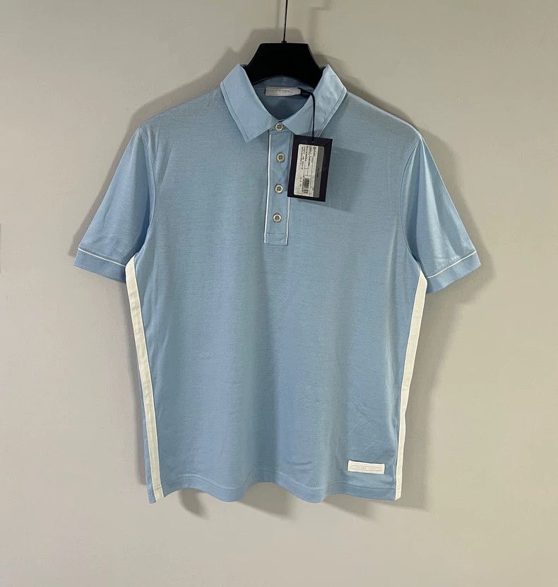 Prada Prada T-shirt polo shirt Size US L / EU 52-54 / 3 - 1 Thumbnail