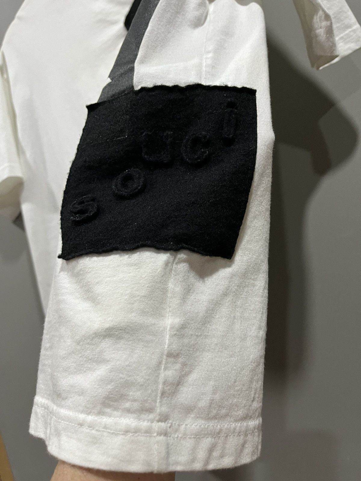 Yohji Yamamoto Yohji Yamamoto Ground Y Patchwork Tshirt Size US L / EU 52-54 / 3 - 4 Thumbnail