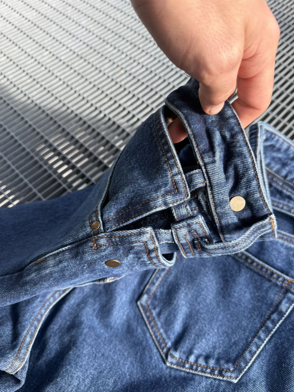 Y/Project Y/Project Peep Show Stone Washed Denim Unisex Jeans Size US 30 / EU 46 - 8 Thumbnail
