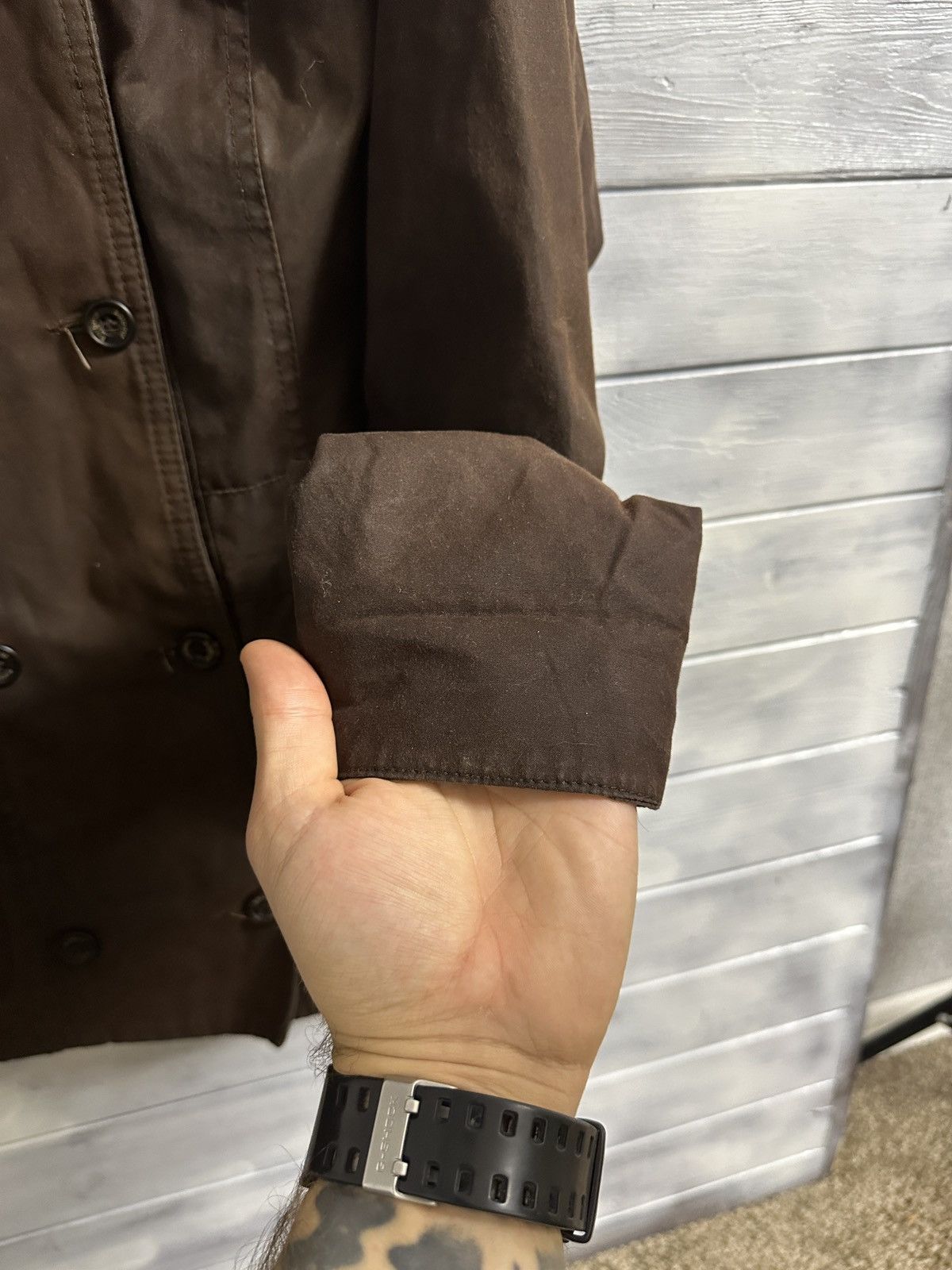 Barbour Rare Luxury Jacket Barbour 100% Waxed Cotton England Size M / US 6-8 / IT 42-44 - 5 Thumbnail