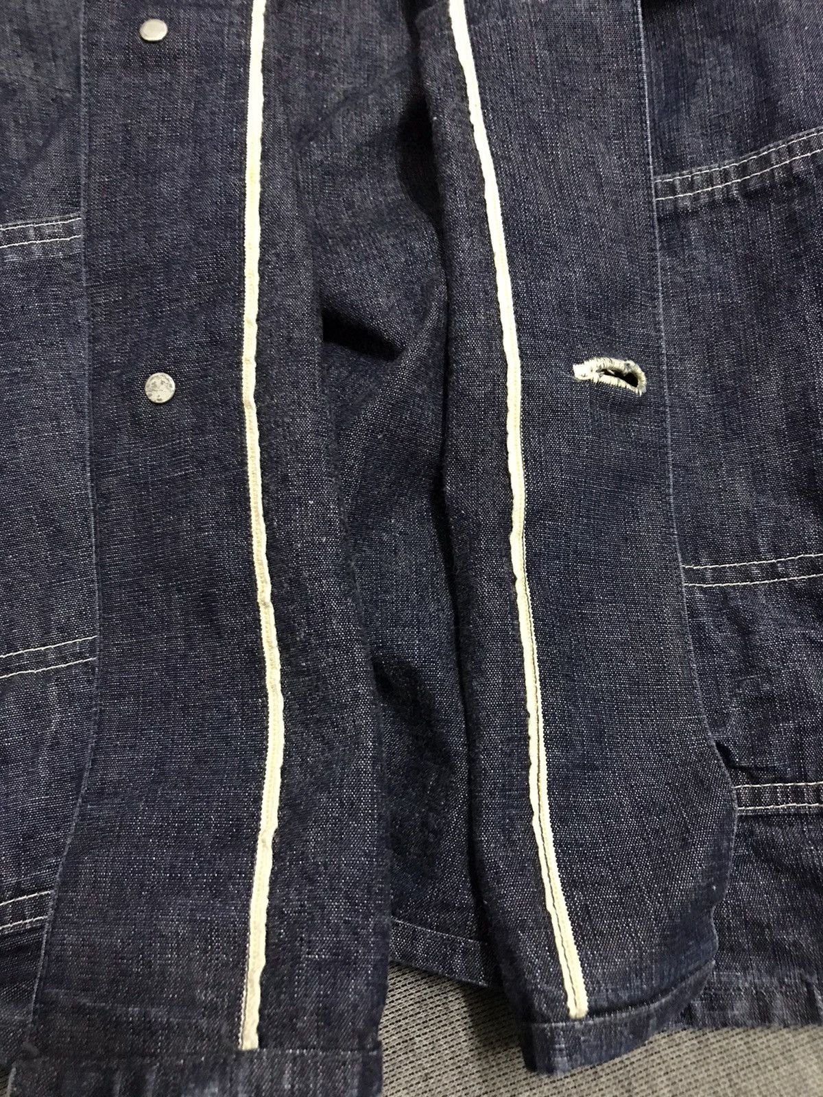 Japanese Brand × Johnbull JohnBull Denime Maker Seldvege Chore Jacket Size US M / EU 48-50 / 2 - 5 Thumbnail