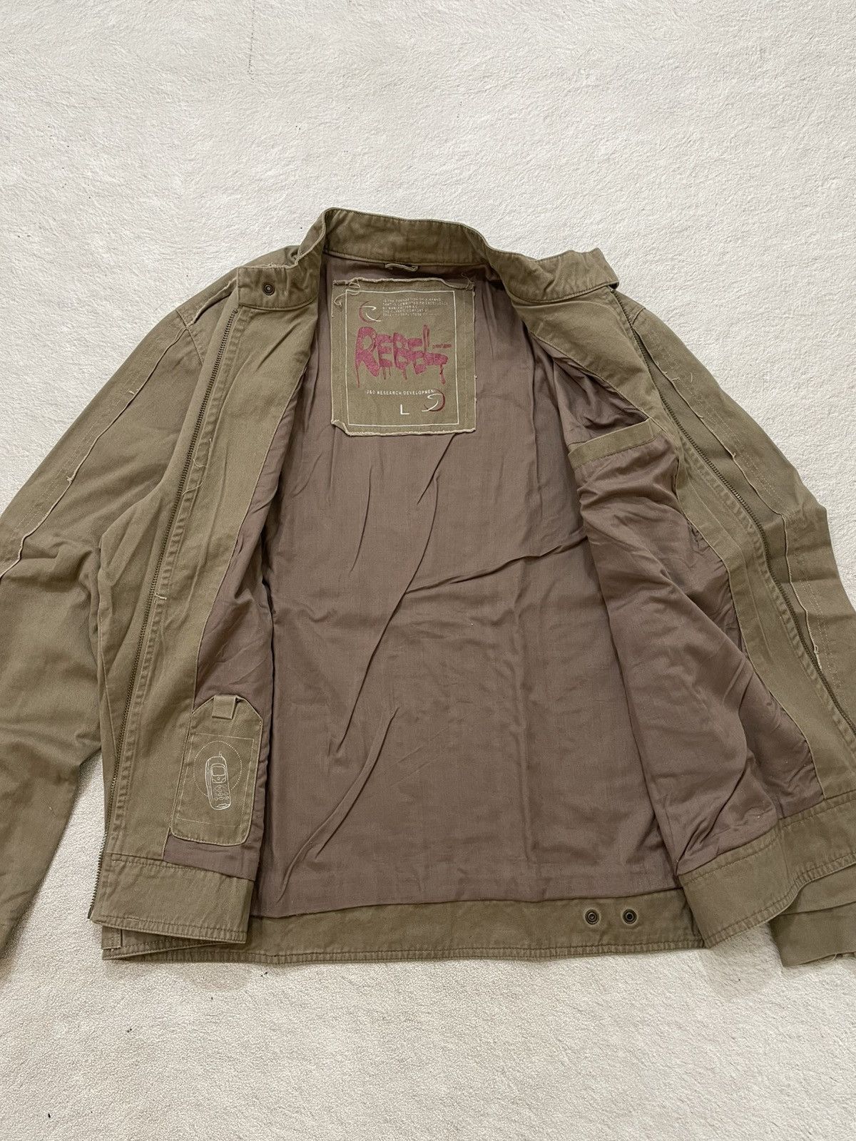 Japanese Brand 2000s Japan Archived Utility Jacket Patch Skull Kapital Y2K Size US L / EU 52-54 / 3 - 7 Thumbnail