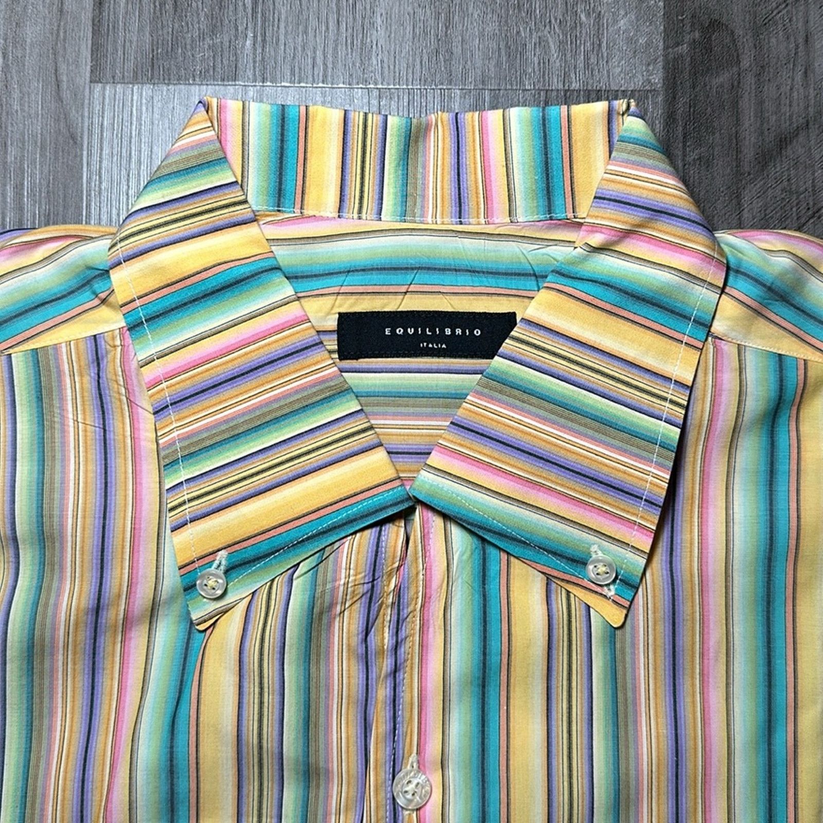 Equilibrio Equilibrio Italia Long Sleeve Button Down - Large Size US L / EU 52-54 / 3 - 5 Thumbnail