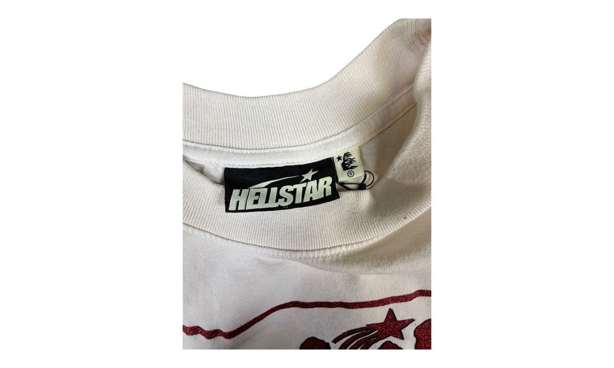 HELLSTAR Hellstar Records Cream T-Shirt Size US S / EU 44-46 / 1 - 4 Thumbnail