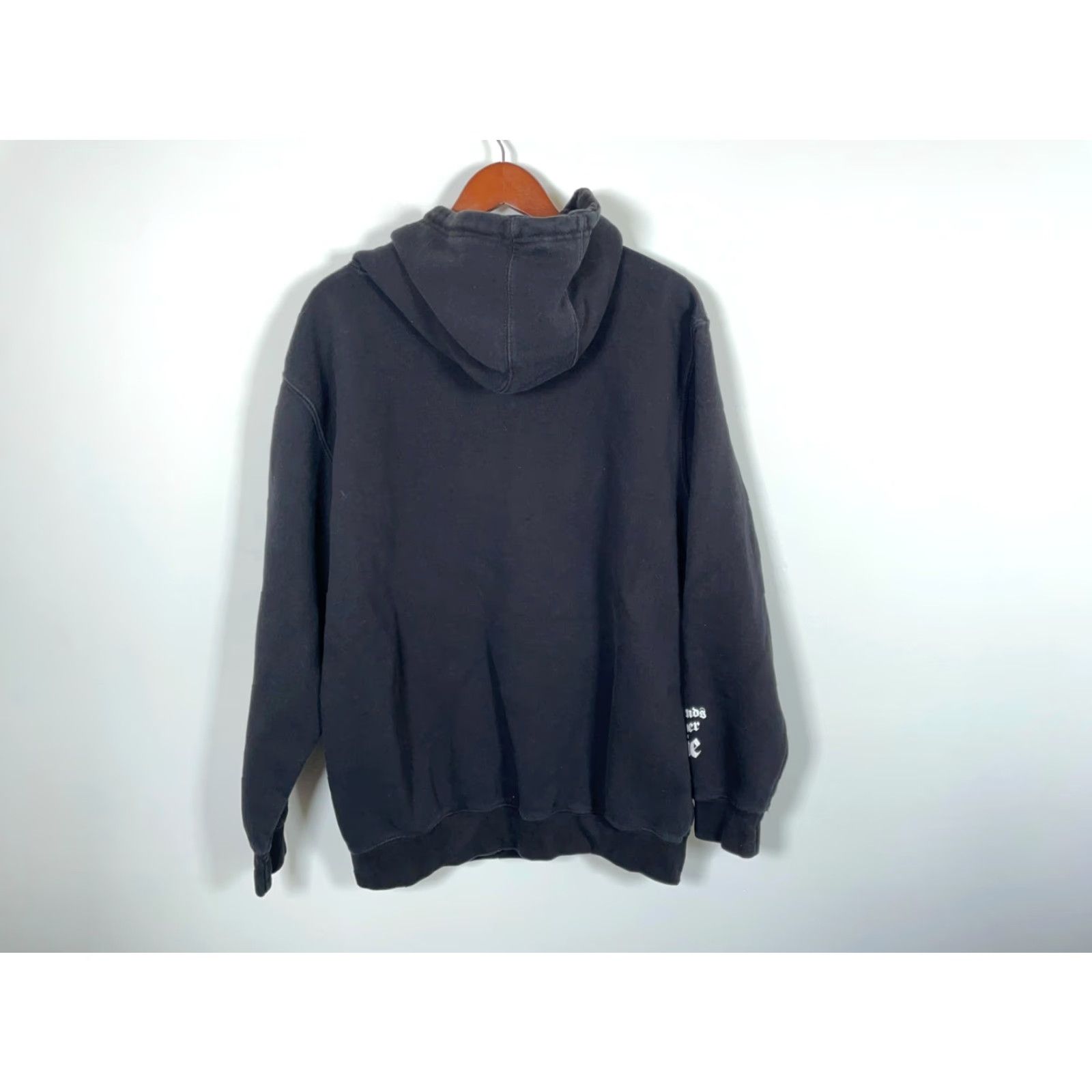 Vintage JUICE WRLD Hoodie Black Adult Large Heavyweight Graphic Print Hip Hop Mens Size US L / EU 52-54 / 3 - 2 Thumbnail