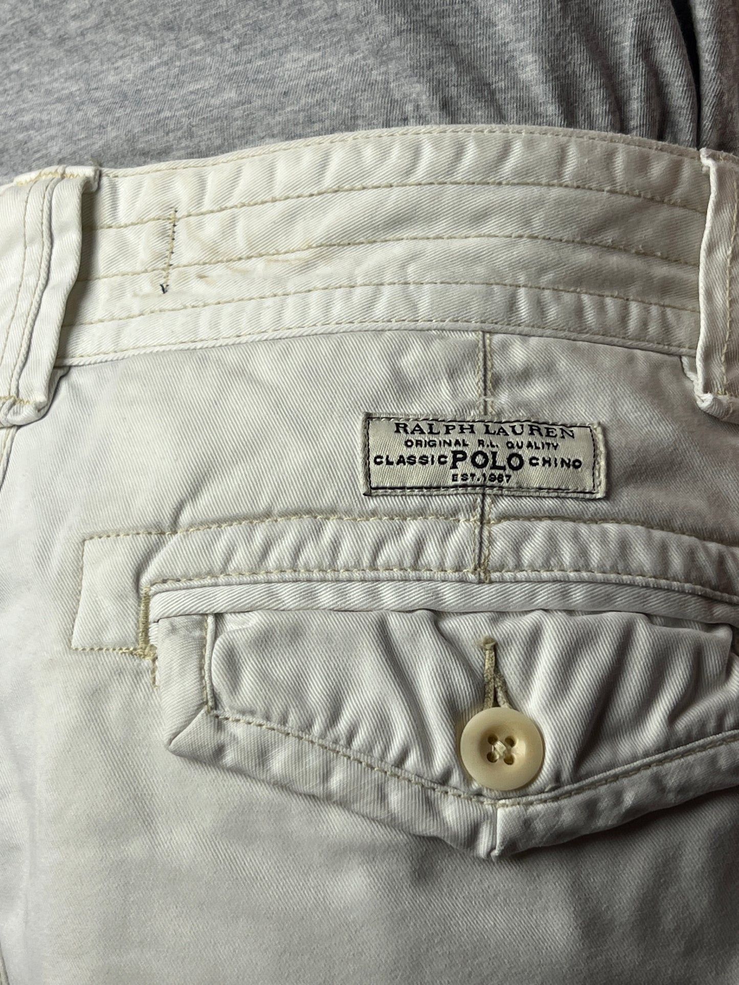 Polo Ralph Lauren × Vintage 90s Polo Ralph Lauren Vintage Men's Cargo Shorts - 31 Size US 31 - 4 Thumbnail