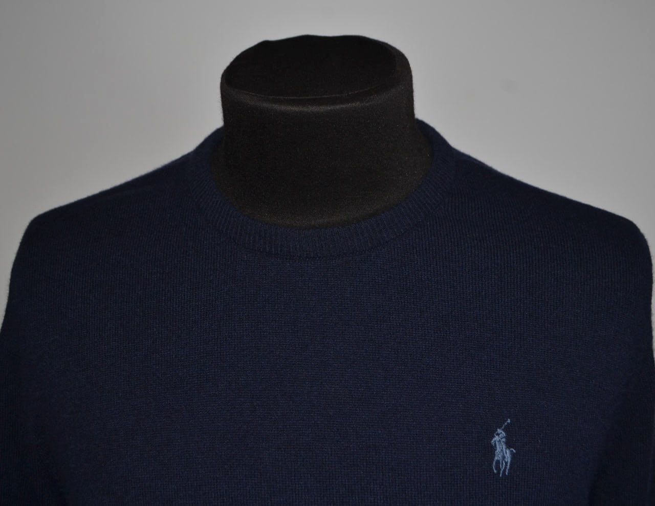 Polo Ralph Lauren Polo Ralph Lauren 100% Wool Sweater Regular Fit Blue size L Size US L / EU 52-54 / 3 - 2 Thumbnail
