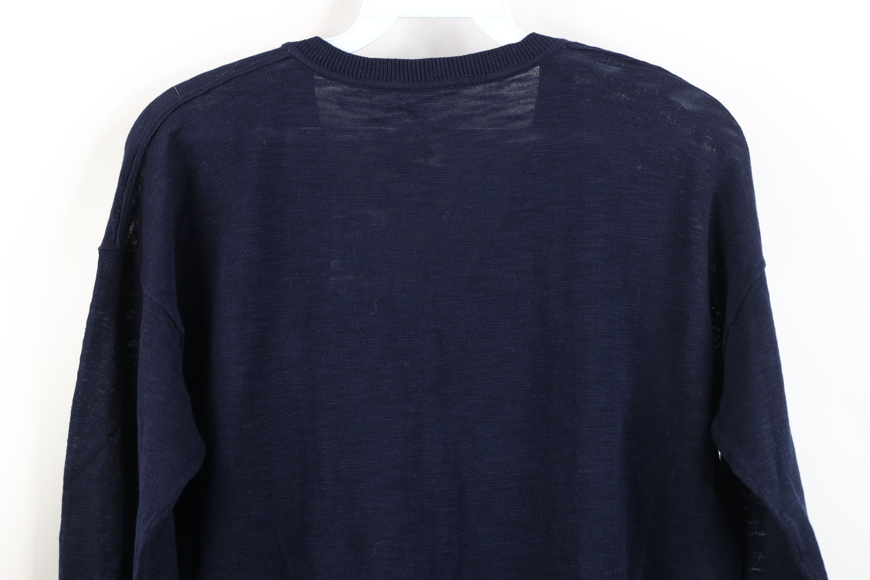 J.Crew Deadstock Vintage Y2K J Crew Cotton Knit 3/4 Sleeve Sweater Size M / US 6-8 / IT 42-44 - 10 Thumbnail