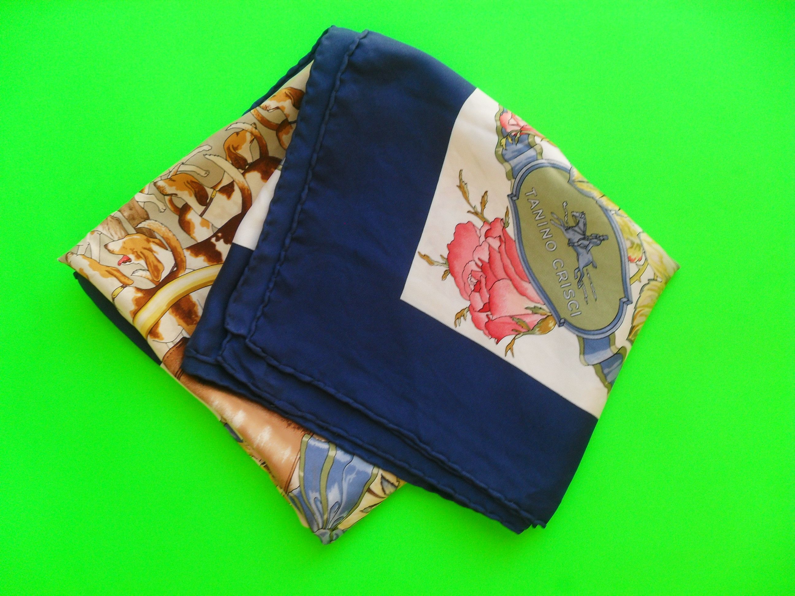 Other Tanino Crisci vintage square scarf Travel. Size ONE SIZE - 6 Thumbnail