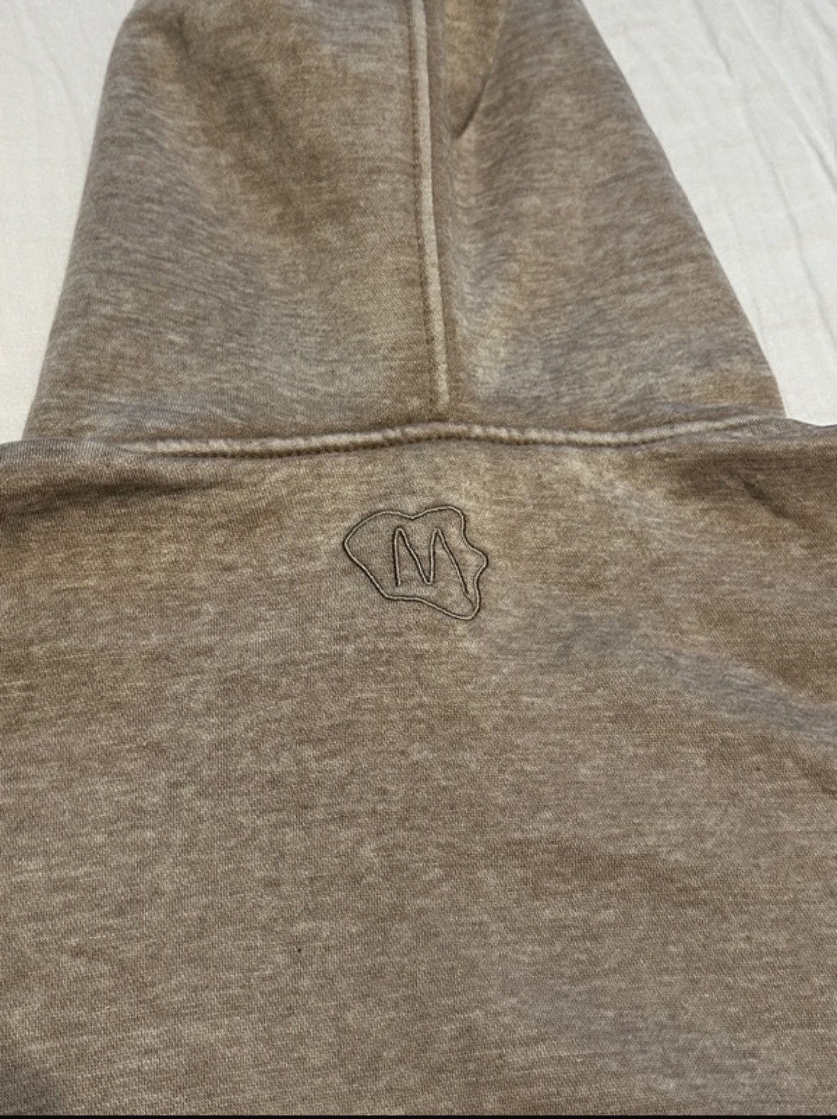 Thirteen Studios Thirteen Studios Grey Double Logo Hooded Sweatshirt Size M Size US M / EU 48-50 / 2 - 3 Thumbnail