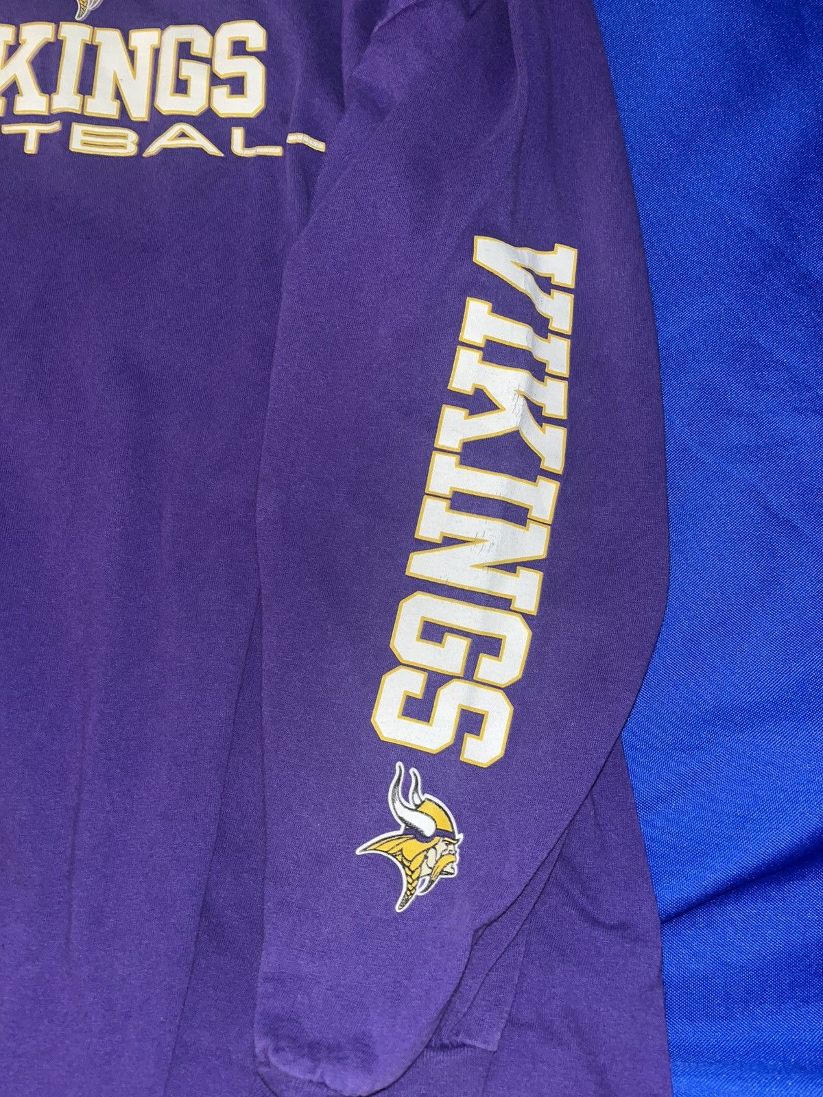 NFL NFL Minnesota Vikings long sleeve Size US XL / EU 56 / 4 - 2 Thumbnail