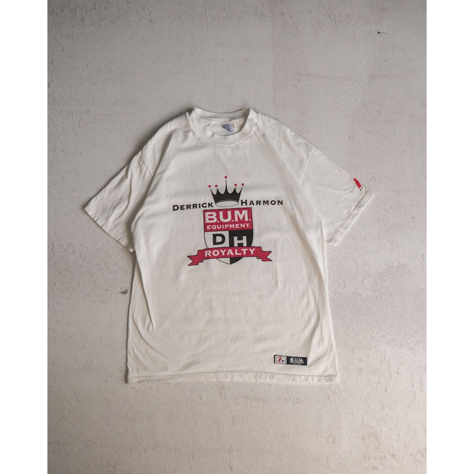 B.U.M Equipment Vintage 90s B.U.M Equipment White T-Shirt - Men's Large Size US L / EU 52-54 / 3 - 1 Thumbnail