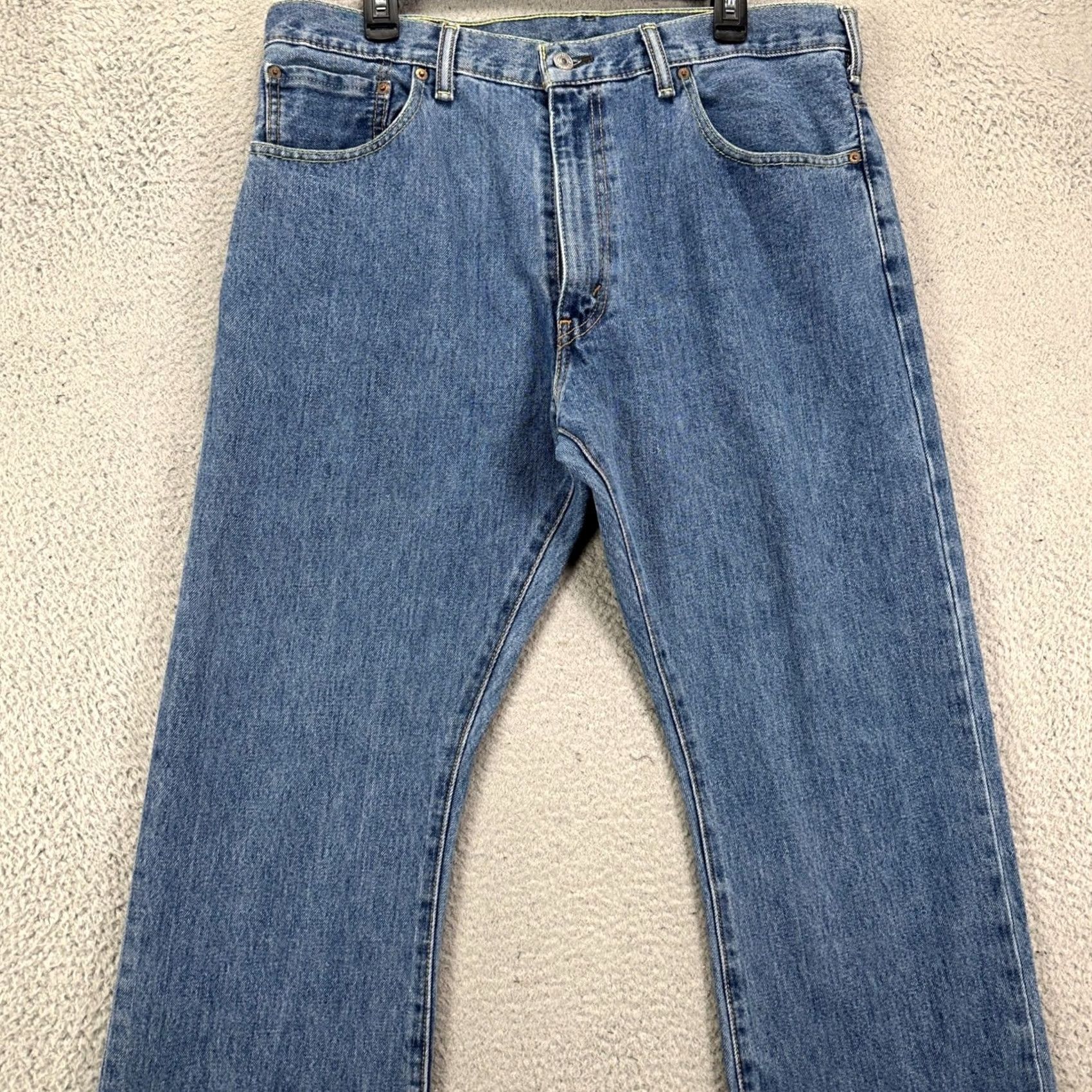 Levi's Levi'S 517 Bootcut Jeans - Mens 38X30 Blue Red Tab - Pre-Owned Excellent Condition | Denim Pants Size US 38 / EU 54 - 3 Thumbnail