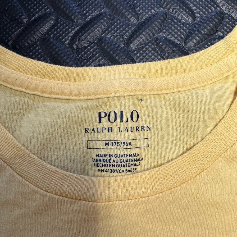 Polo Ralph Lauren POLO Bear Ralph Lauren Yellow Summer Surf Tee 🐻 🌊 Size US M / EU 48-50 / 2 - 3 Thumbnail