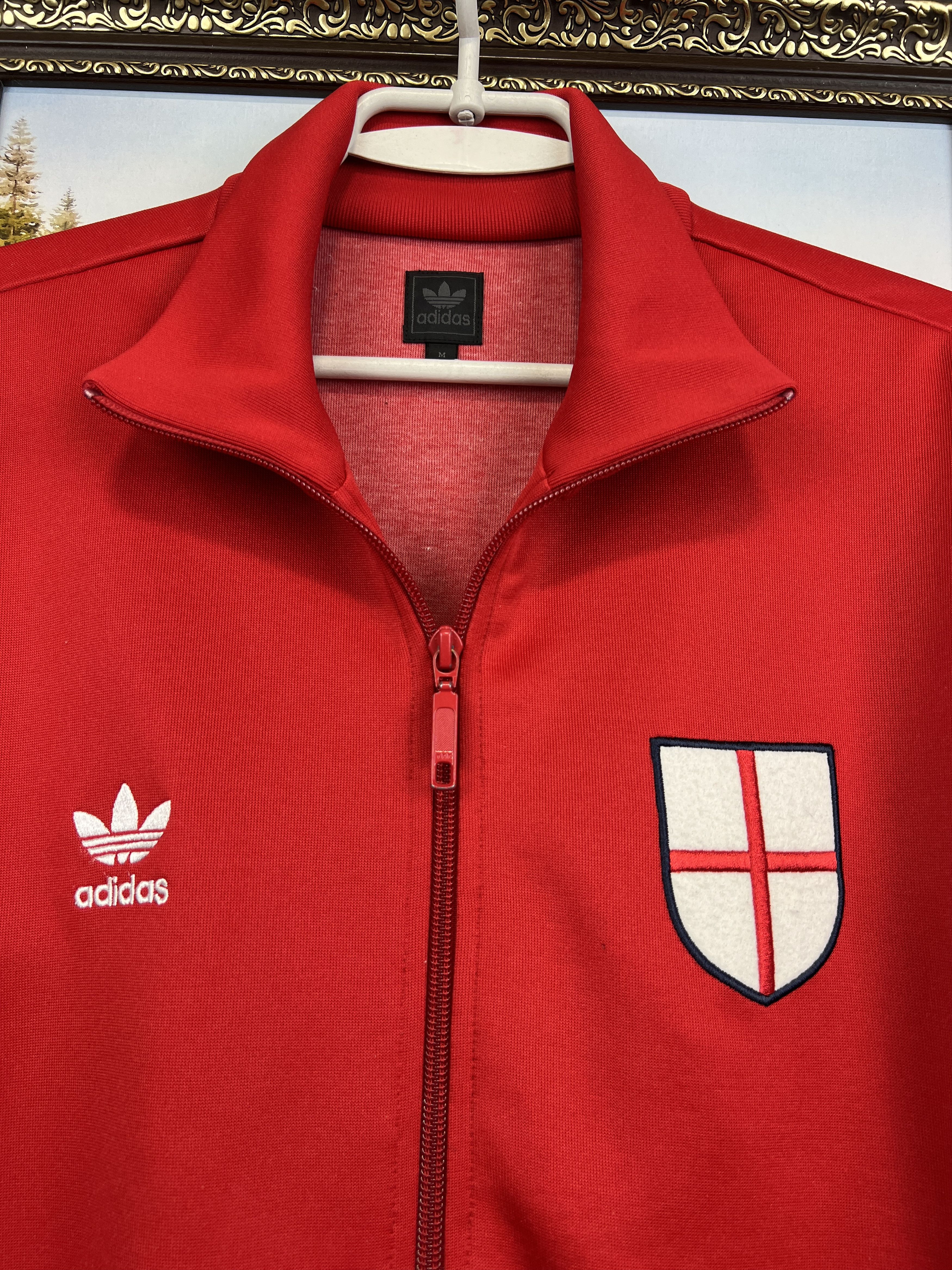 Adidas Adidas Originals England Football Jacket Track Top World Cup Size US M / EU 48-50 / 2 - 3 Thumbnail