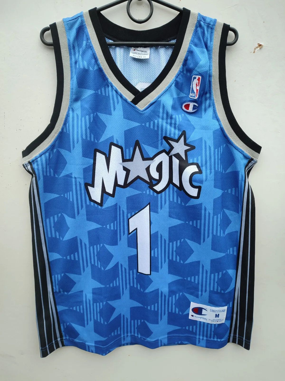 NBA Orlando Magic 2000 NBA #1 Tracy McGrady jersey Champion Size US M / EU 48-50 / 2 - 1 Thumbnail