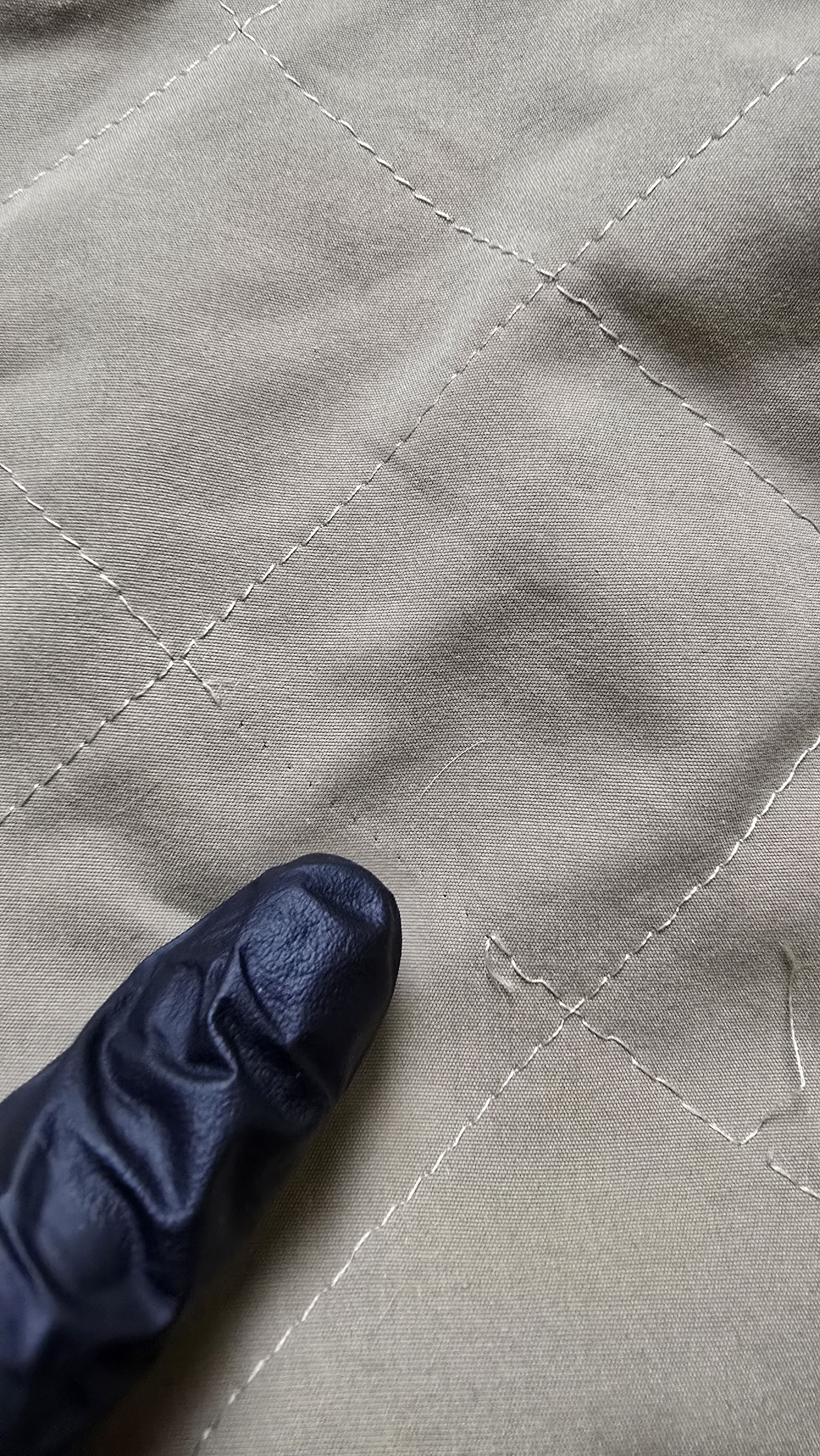 Burberry Vintage Burberrys London Women' Quilted Jacket Trench Coat Size L / US 10 / IT 46 - 6 Thumbnail