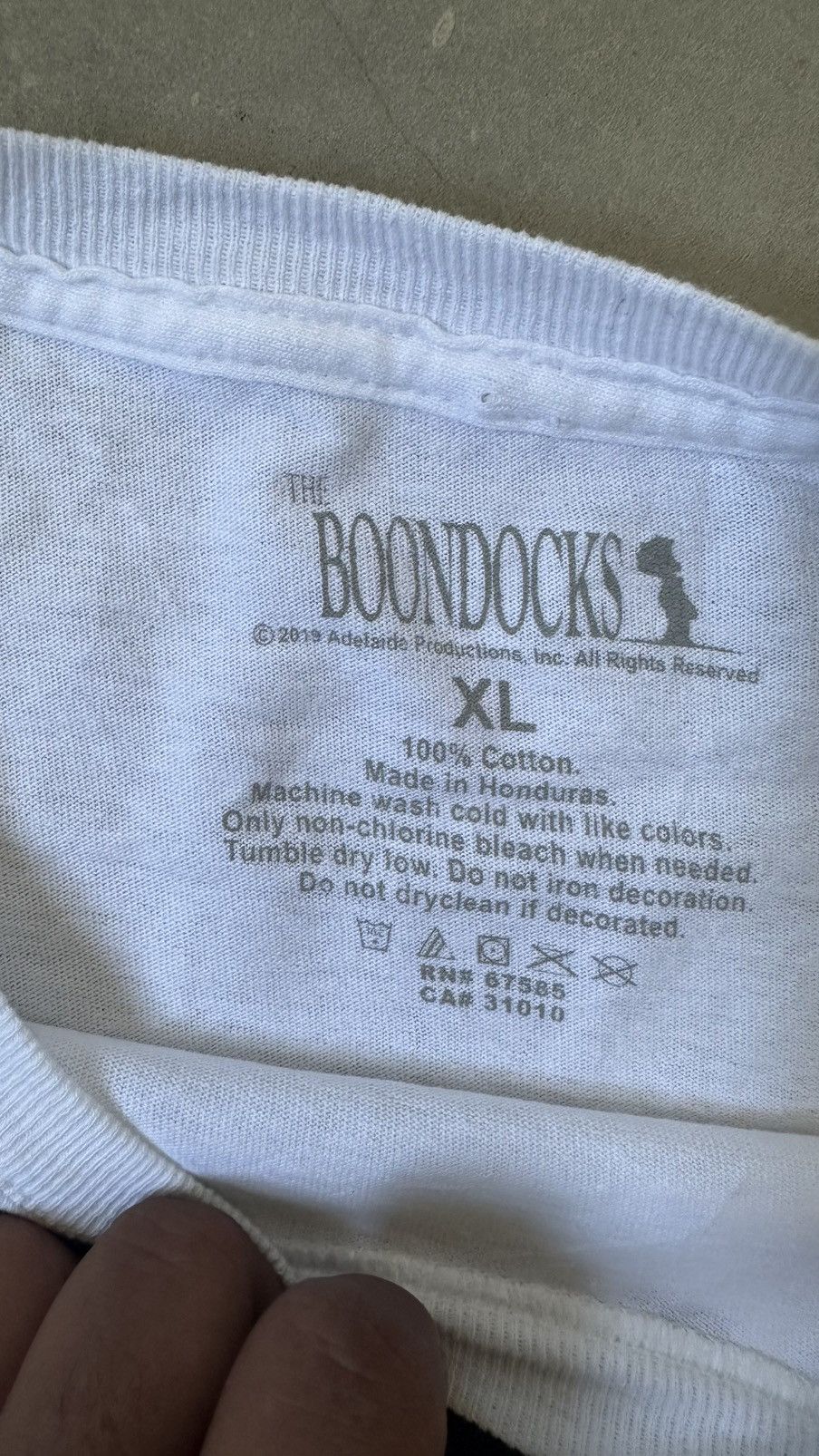 Vintage THE BOONDOCKS MOVIE TEE RAP Size US XL / EU 56 / 4 - 4 Thumbnail