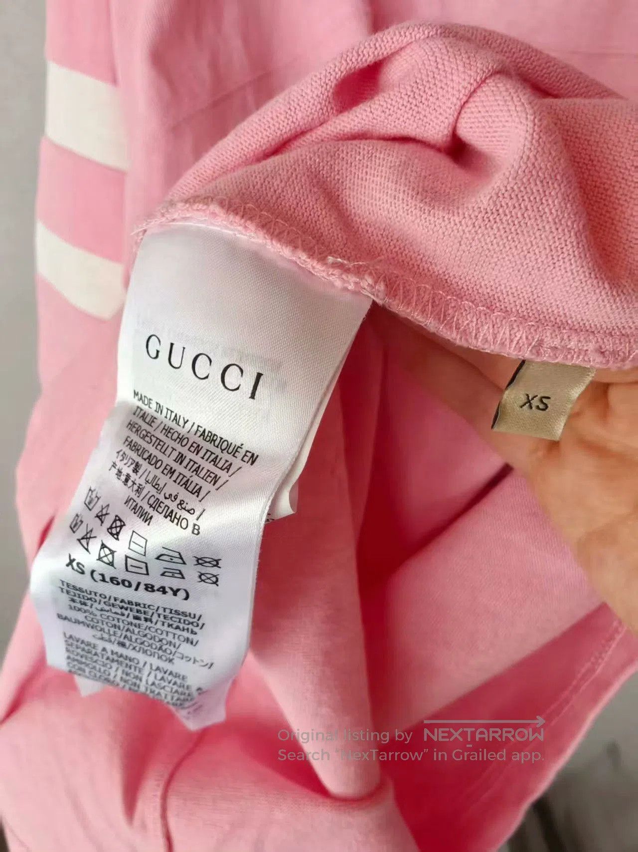 Gucci Gucci Raison D'Amour Pink Top. Size M / US 6-8 / IT 42-44 - 3 Thumbnail