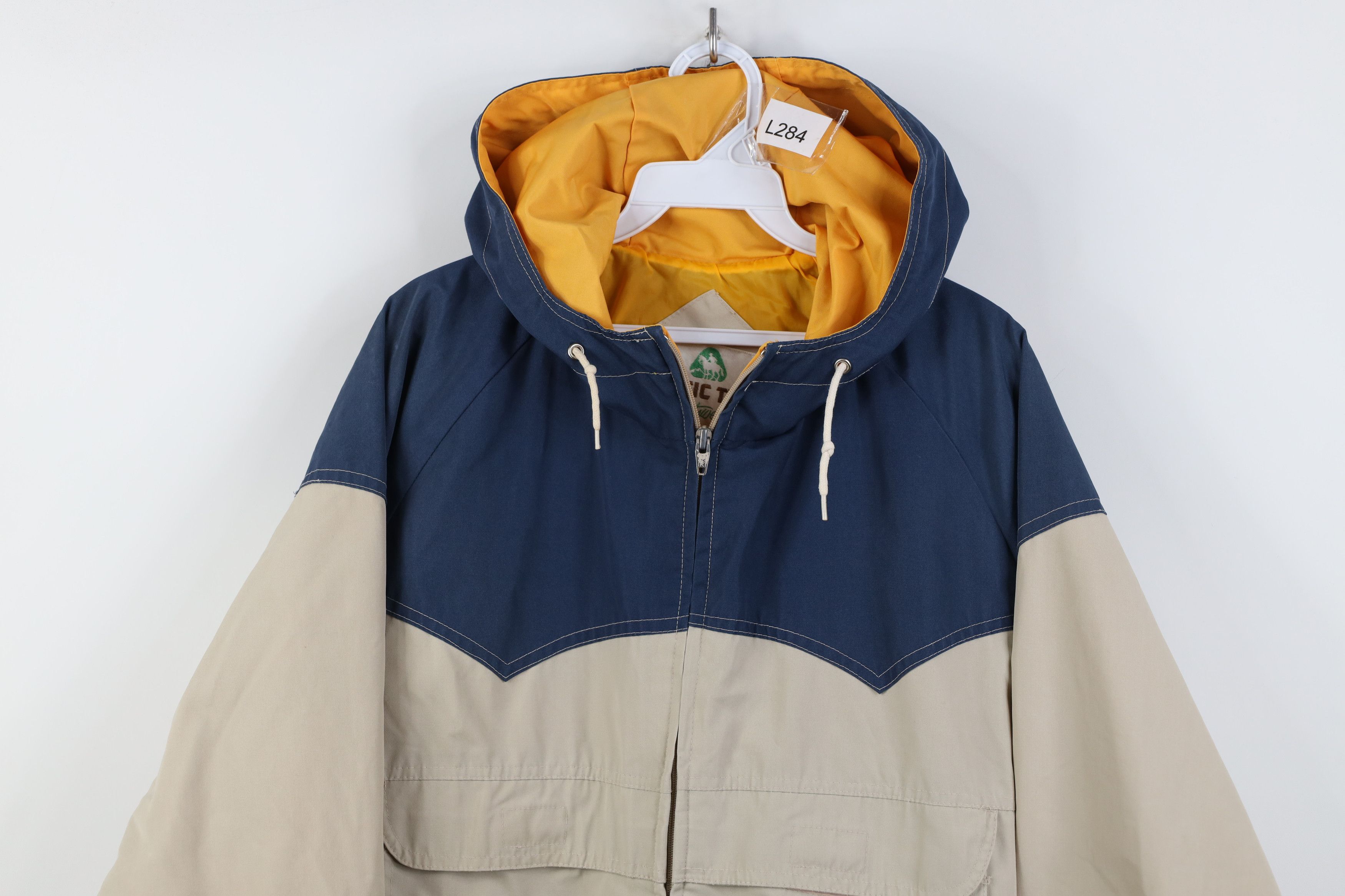 Vintage Vintage 70s 80s Streetwear Western Hooded Bomber Jacket Size US L / EU 52-54 / 3 - 2 Thumbnail
