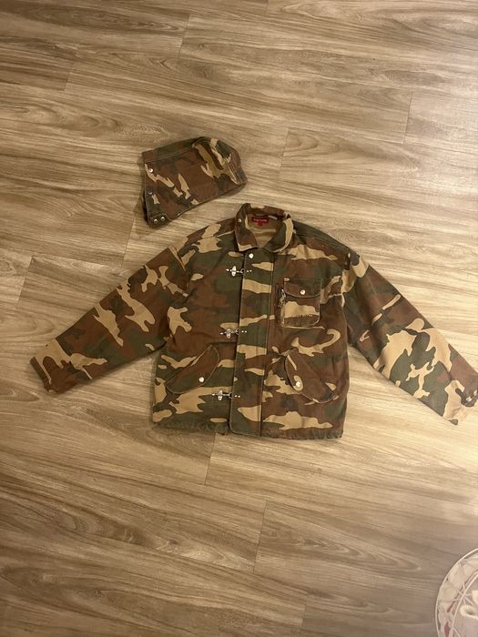 Supreme Supreme Canvas Clip Jacket | Grailed