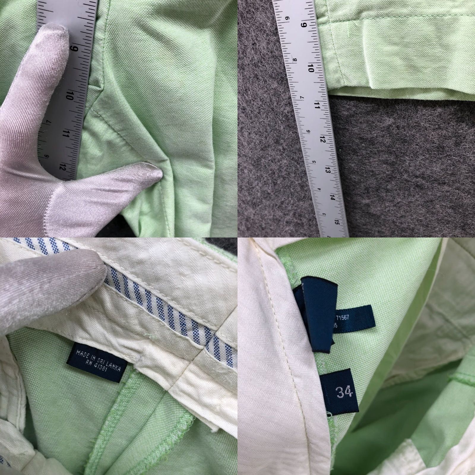 Polo Ralph Lauren VTG Polo Ralph Lauren Chino Shorts Mens Size 34 Light Green Embroidered Dog Shirt Size US S / EU 44-46 / 1 - 8 Thumbnail