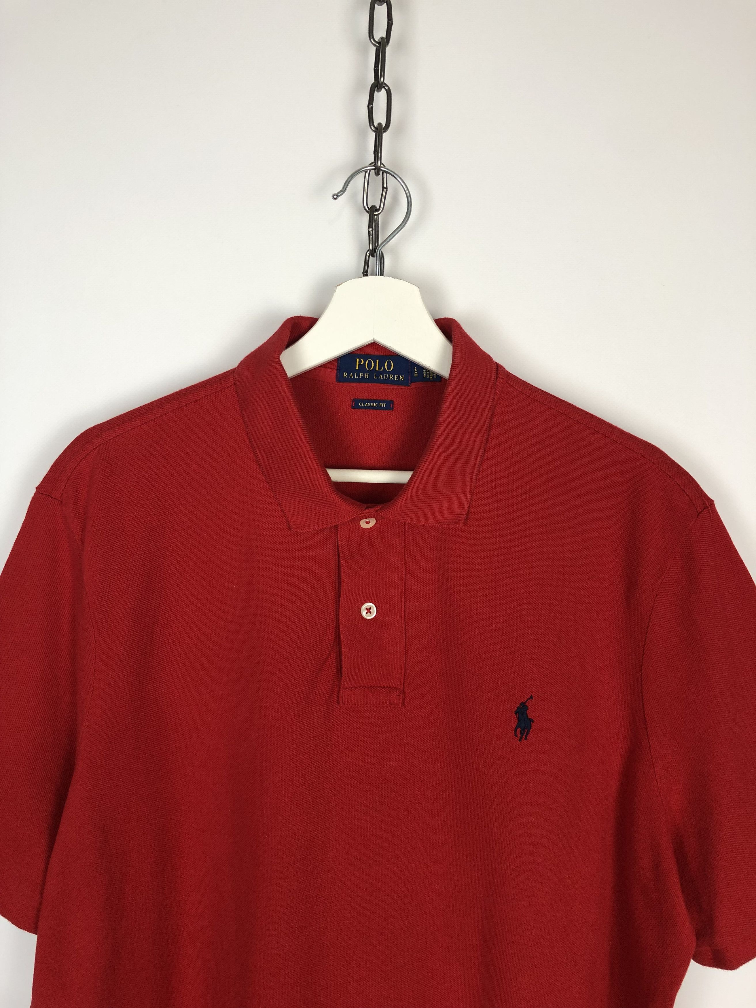 Polo Ralph Lauren Polo Ralph Lauren T-Shirt Polo Small Logo Red size L Size US L / EU 52-54 / 3 - 2 Thumbnail