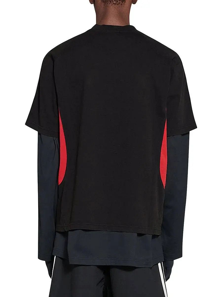 Balenciaga o1mt1gz0824 T-Shirt Medium Fit in Multicolor Size US XXS / EU 40 - 5 Thumbnail