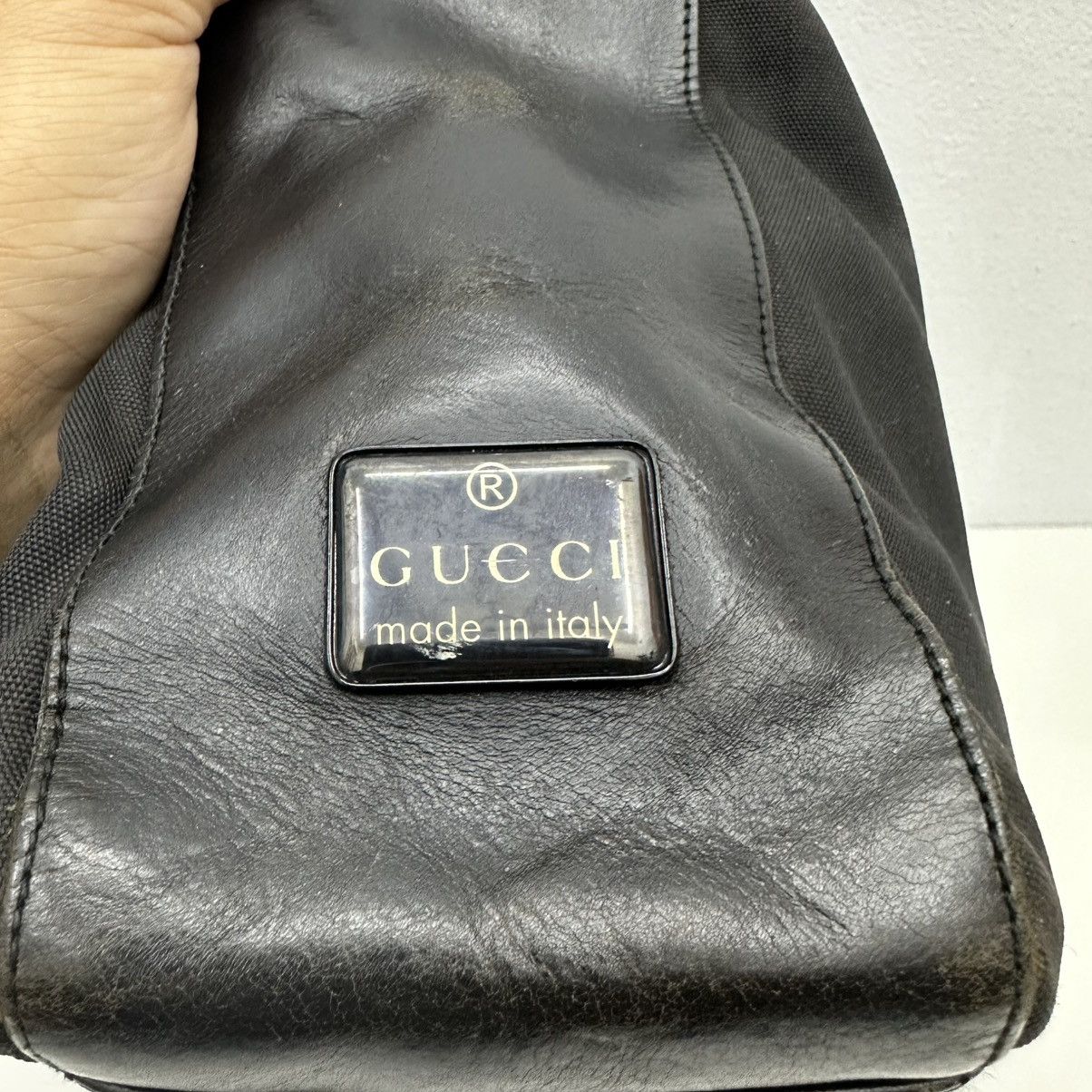 Gucci ‼️LASTDROP‼️ AUTHENTIC GUCCI CANVAS HOBO SHOULDER BAG Size ONE SIZE - 8 Thumbnail