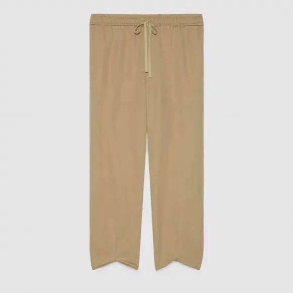 Gucci Gucci Casual Thin Wool Khaki Pants-dmc Size US 34 / EU 50 - 1 Thumbnail